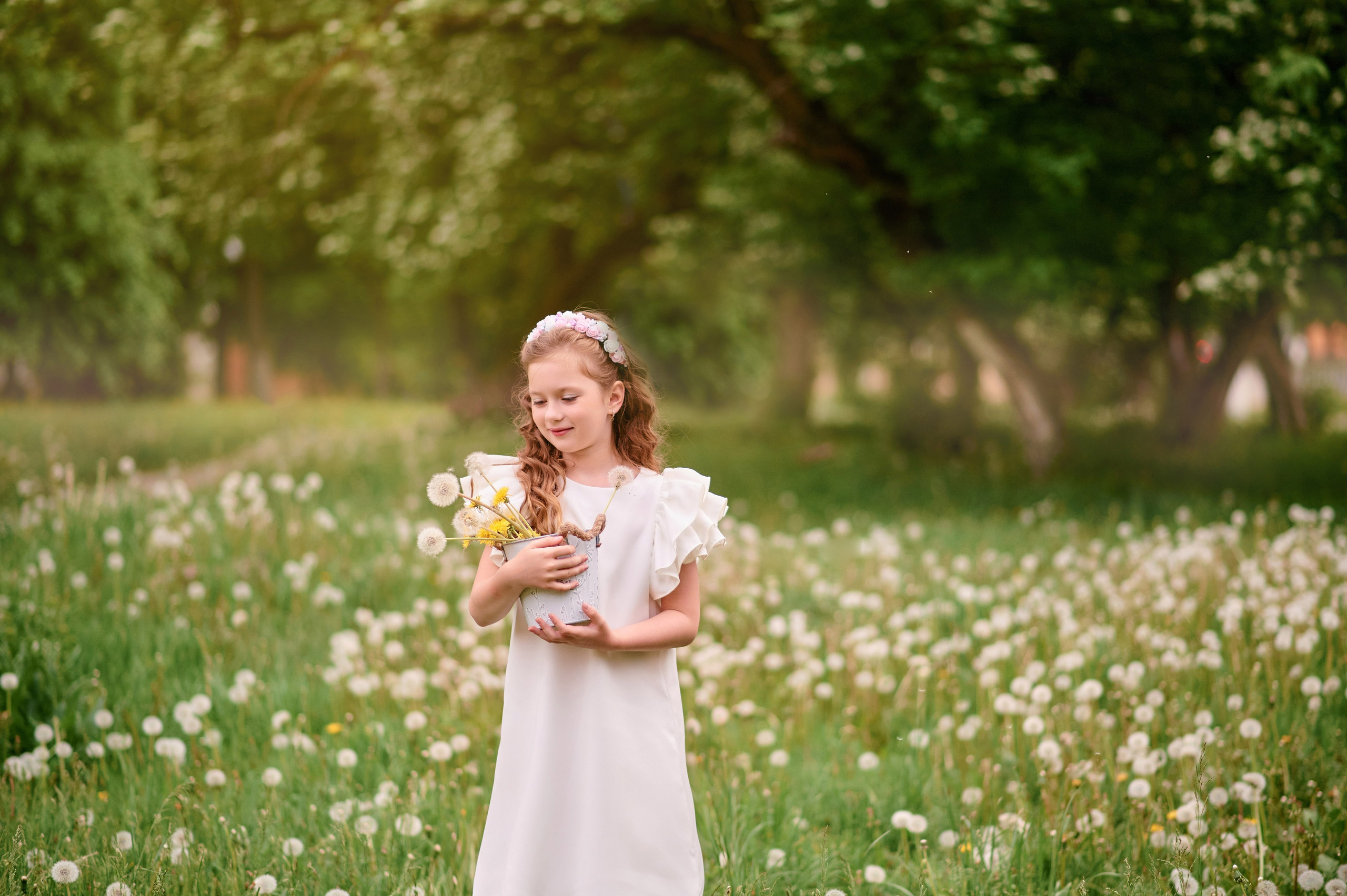 Одуванчики. Семейный и детский фотограф в г. Ногинске Ангелина Хасанова