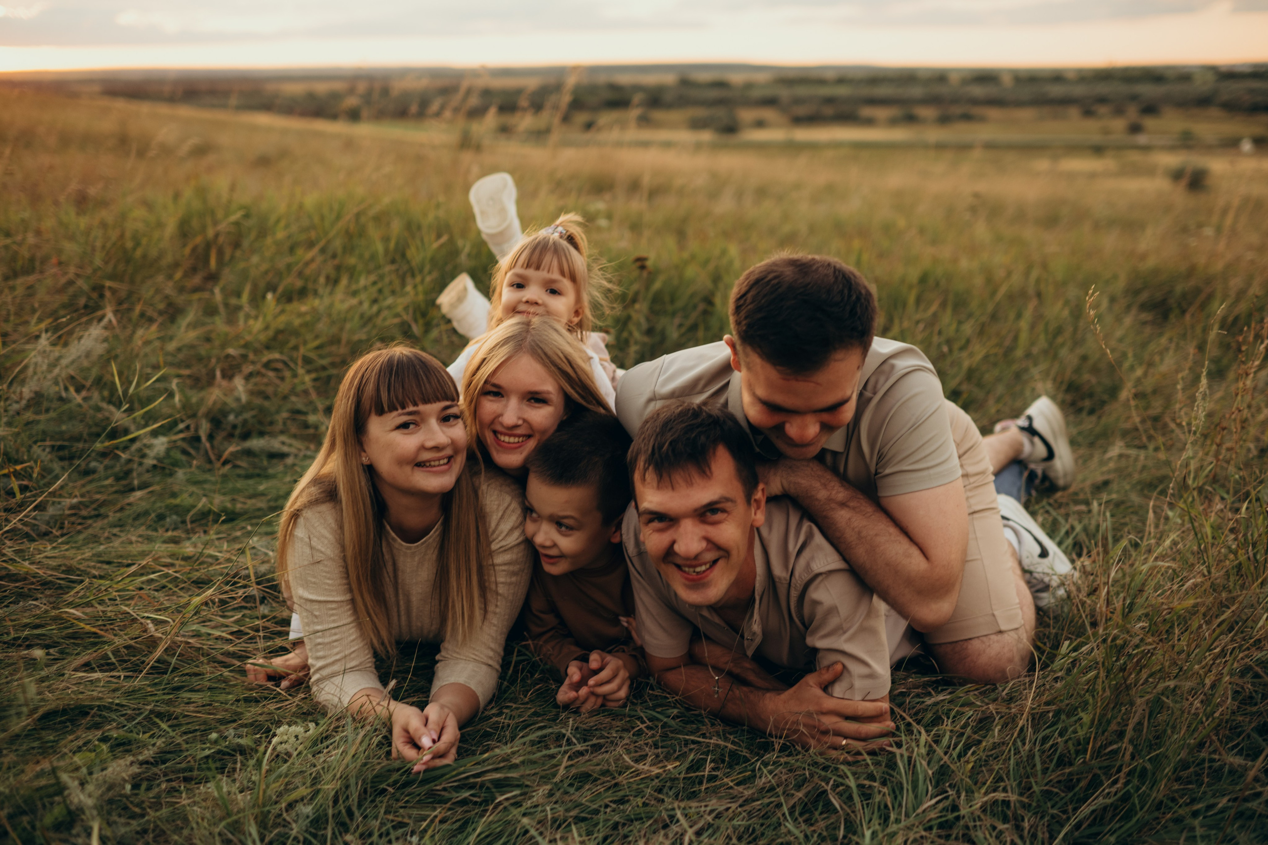 Даша Даня Ксюша Илья Саша и Ева. Свадебный и семейный фотограф в Самаре Головань Наталья