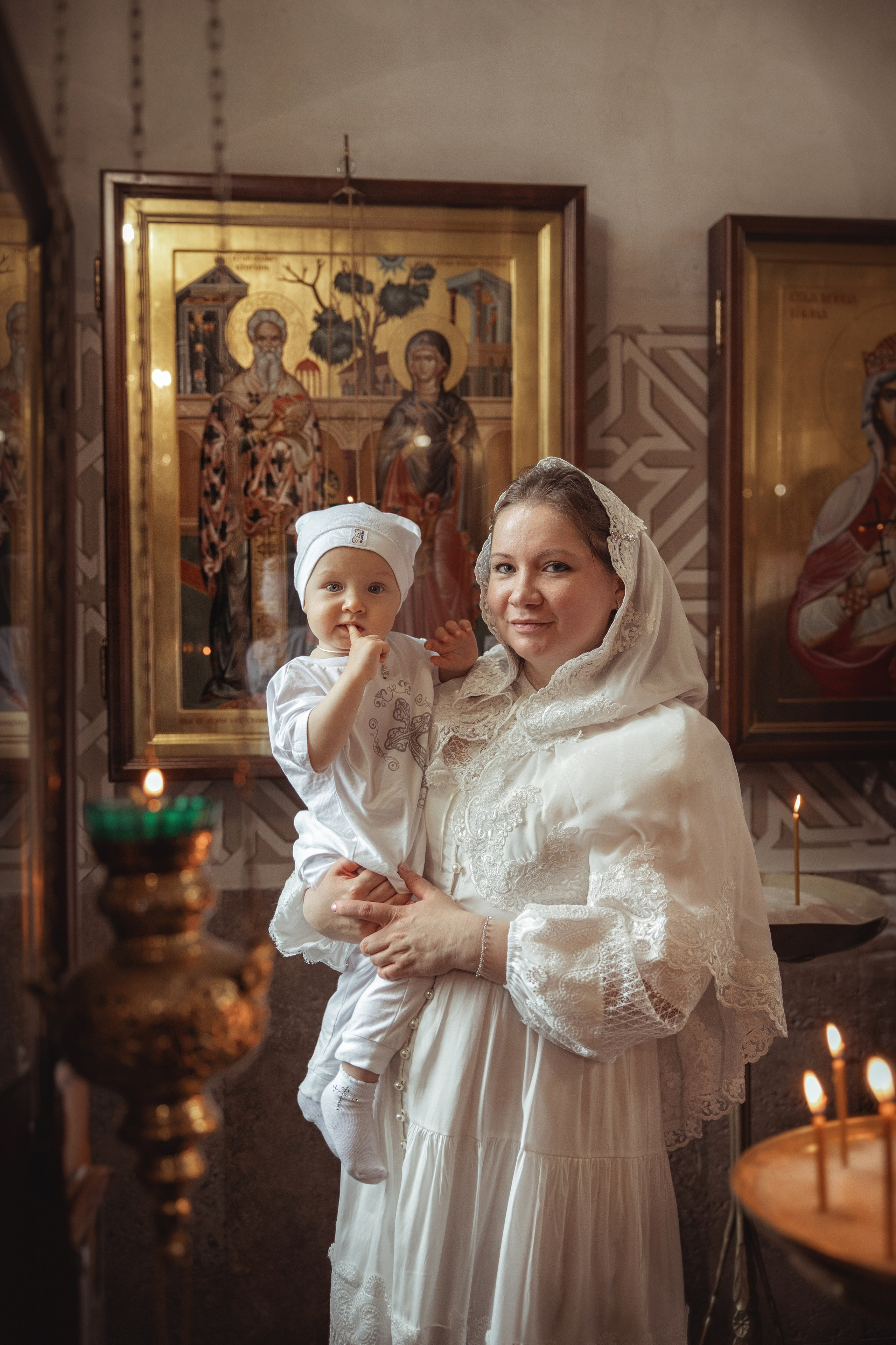 Таинство Крещения Данилы. Храм Матроны Московской г. Краснодар. Фотограф на Крещение и Венчание Краснодарский край — Гранкина Юлия