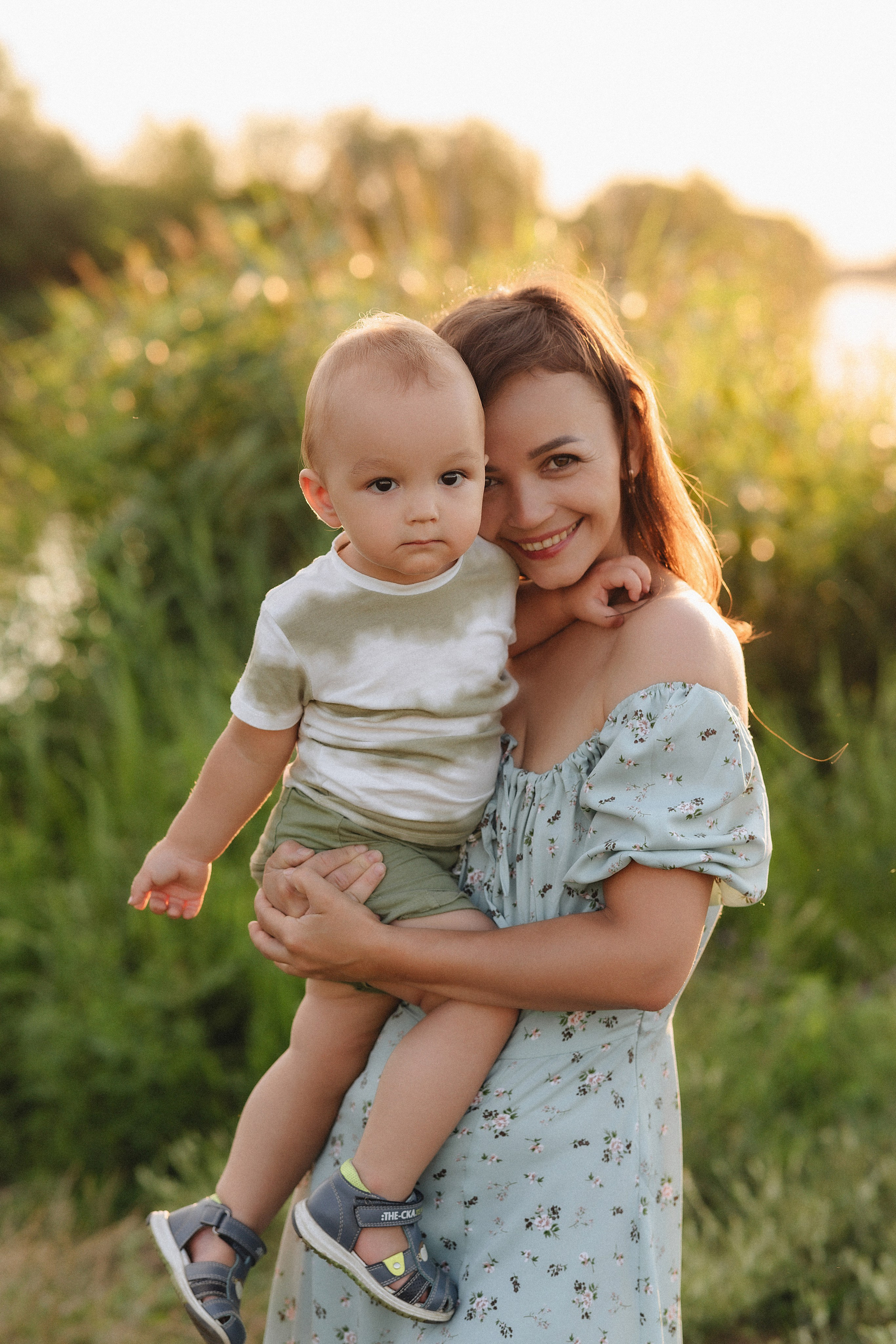 Семейная съемка на закате. Фотограф Карина Шмулёва. Воронеж и область