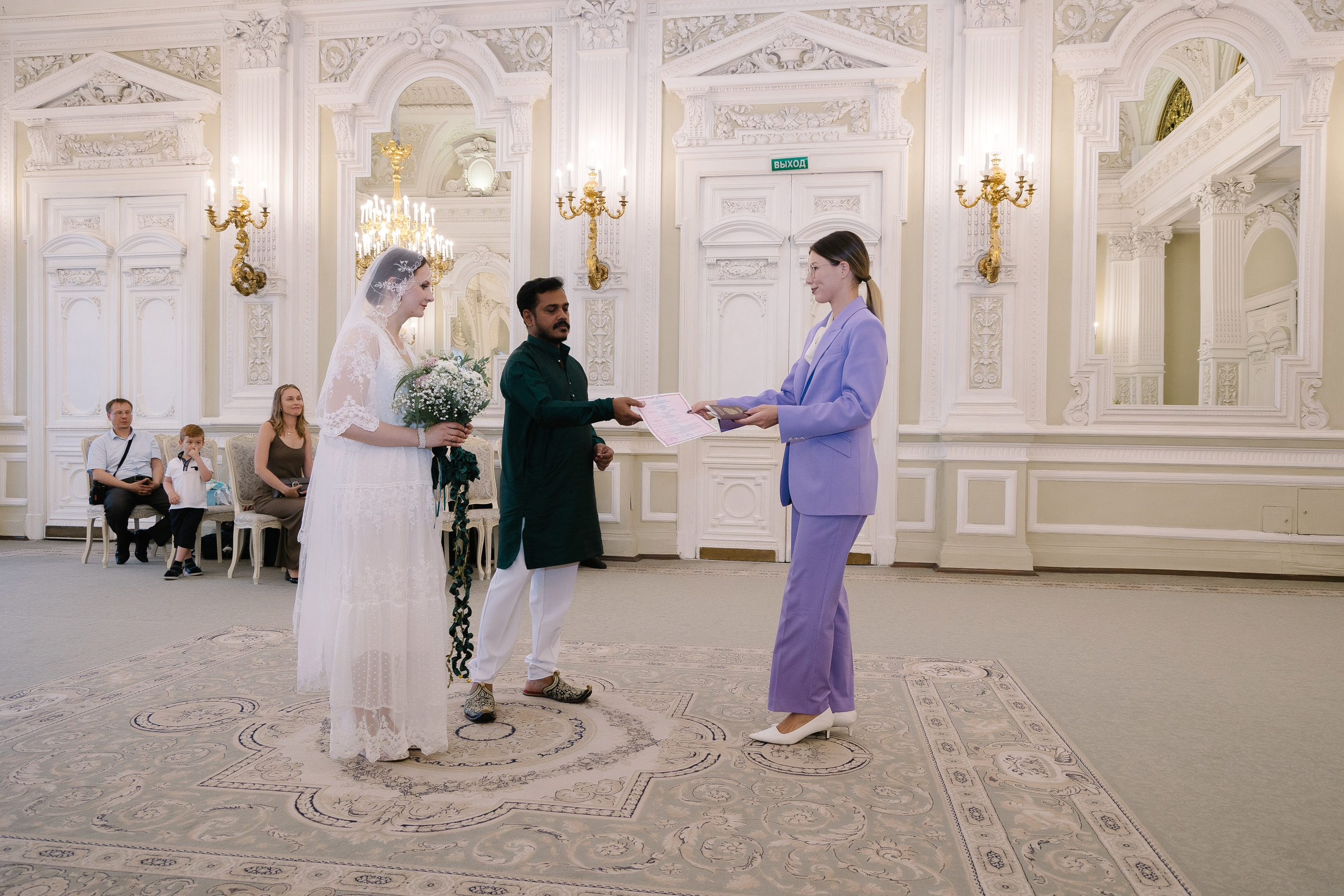 Регистрация в Дворце бракосочетания 1. Свадебный и семейный фотограф и видеограф СПб Светлана Афанасьева