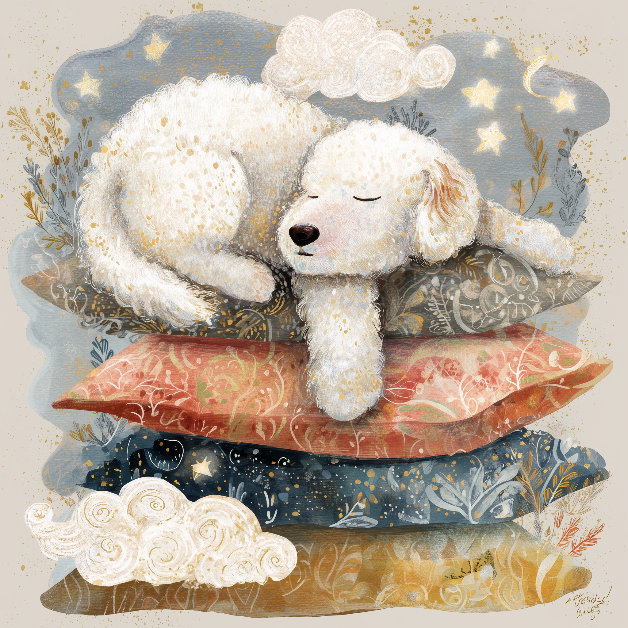 Иллюстрации для зоошанс «Бездомыши». AI-художник, контентмейкер, режиссёр Наталия Жданович