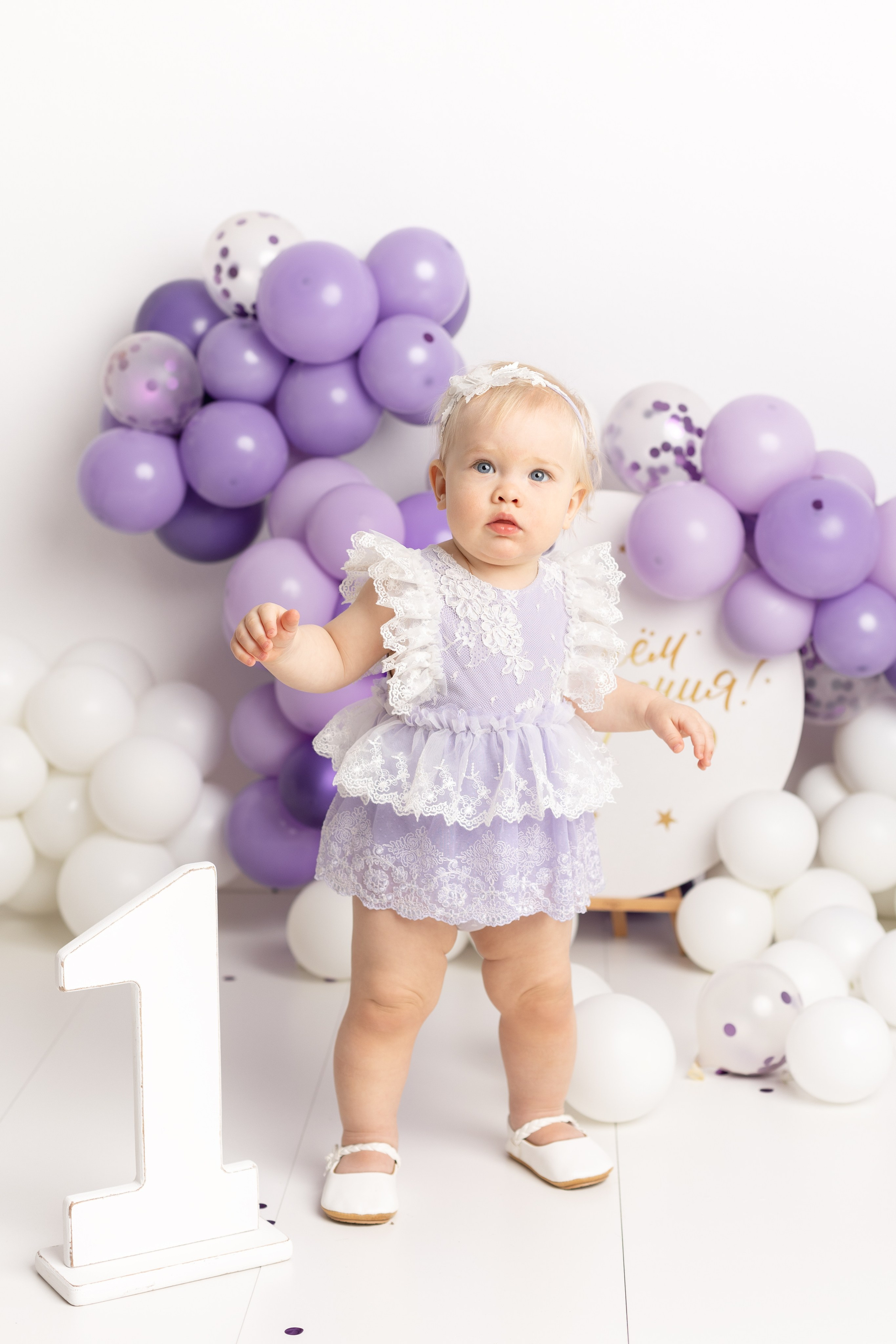 Фотосессия к первому дню рождения. Фотограф новорожденных, детский фотограф в г. Оренбурге Екатерина Козлова