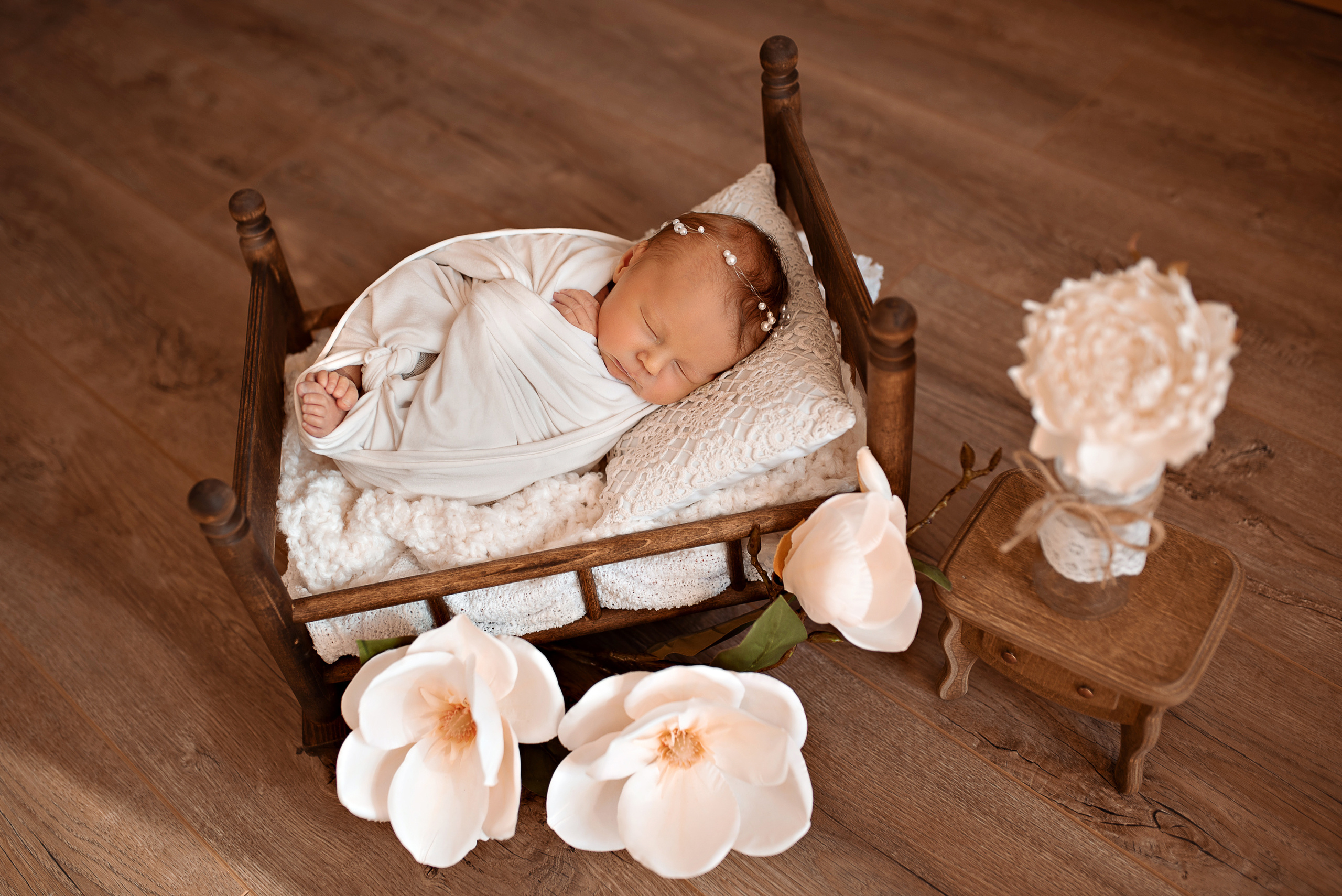 Новорожденные девочки. Фотограф новорожденных и детей до года в Челябинске Иванова Елена