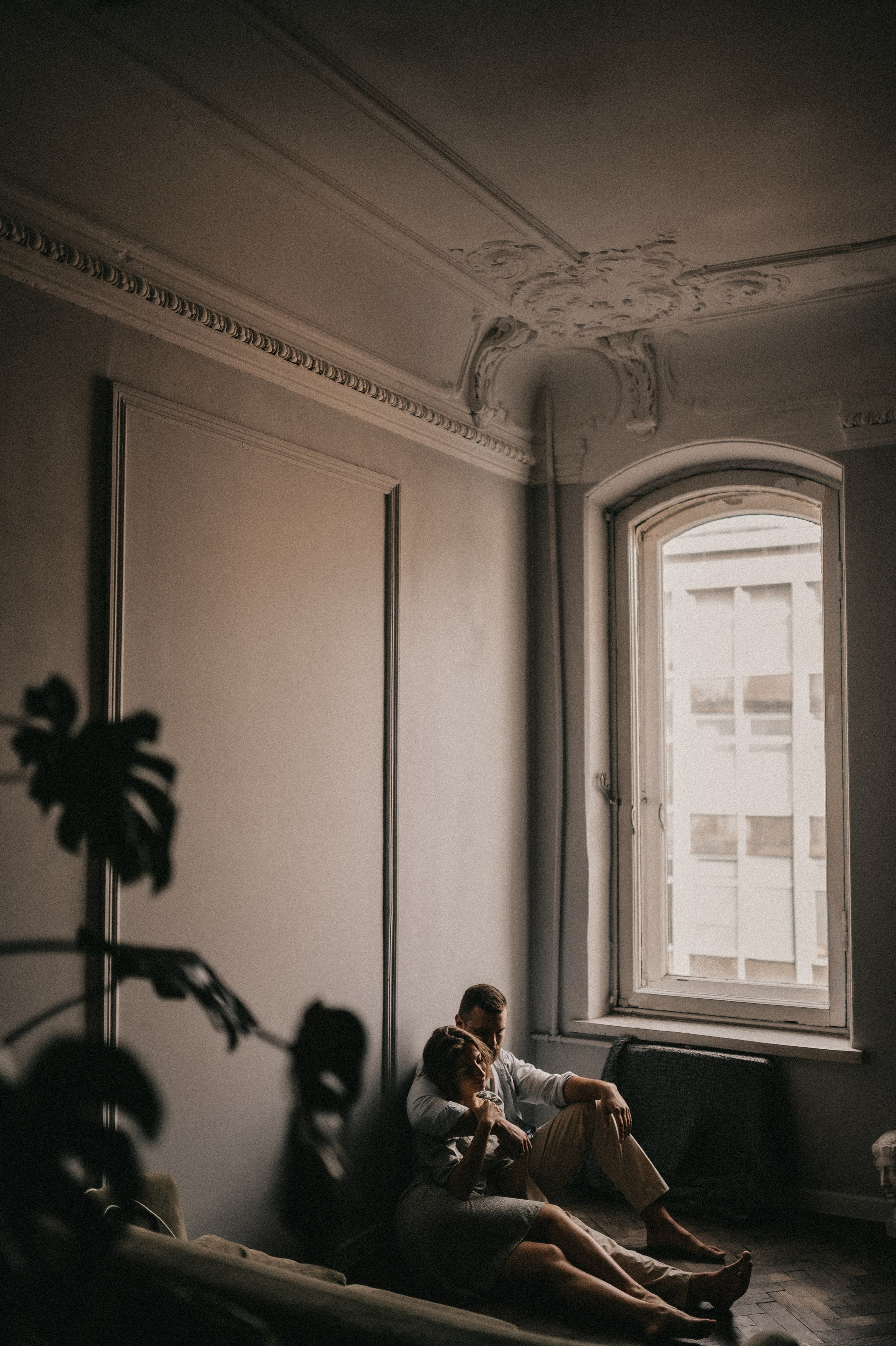 Лавстори в питерской студии. Семейный и свадебный lifestyle-фотограф в Москве Мария Петрова