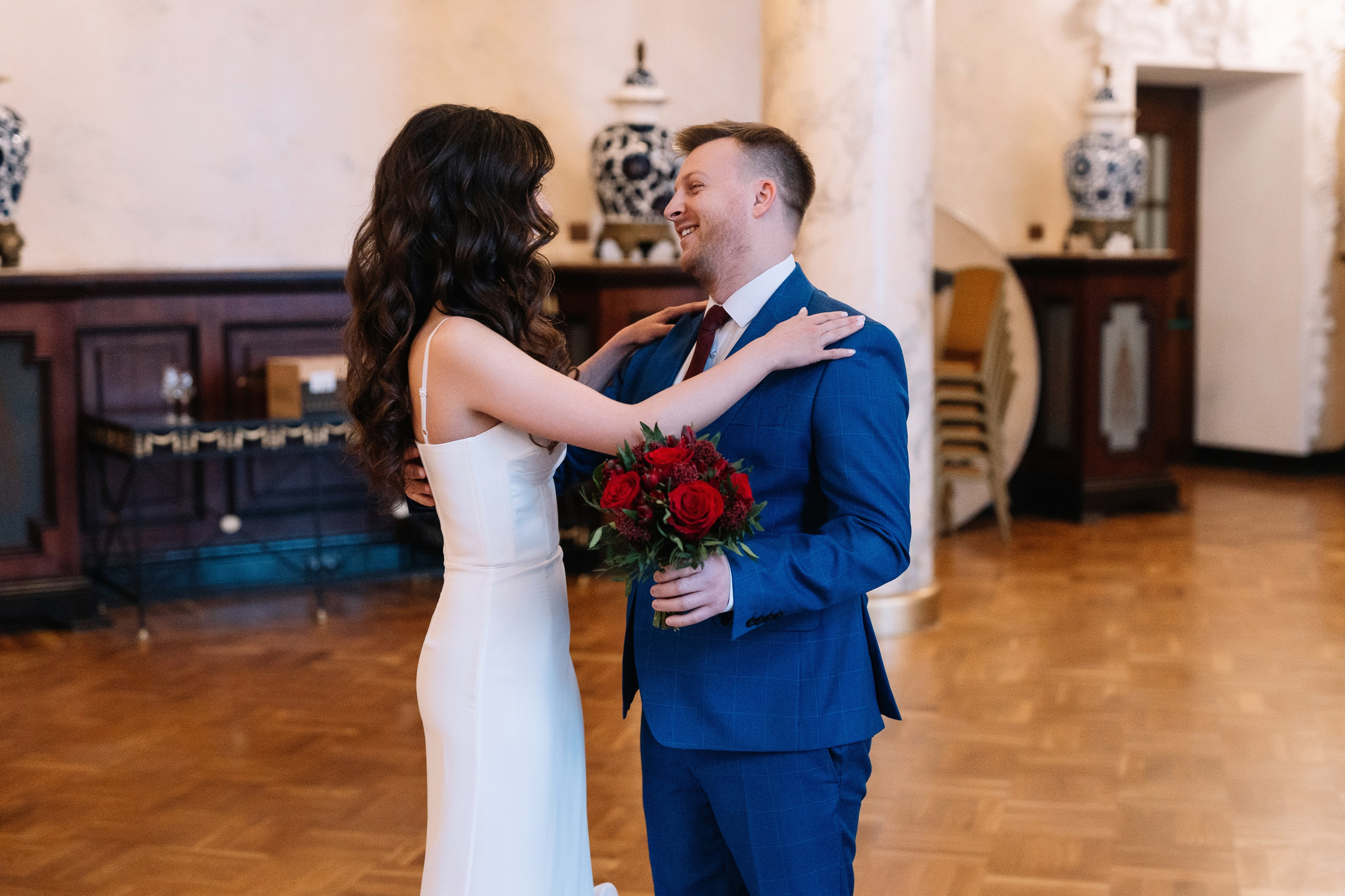 Свадебная фотосессия Лилии и Романа, прогулка в центре Москвы. Свадебный фотограф в Тамбове Павел Четвертков