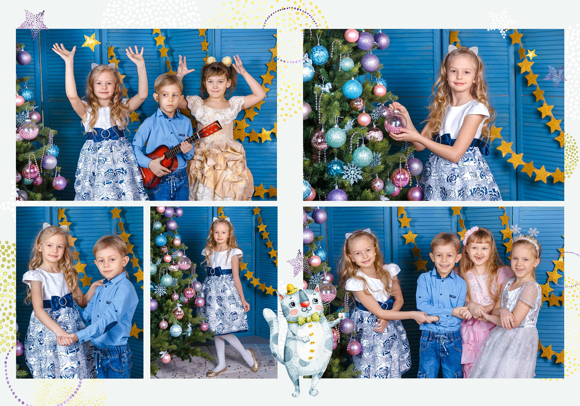 КОТИКИ. Выпускные альбомы в школе и детском саду