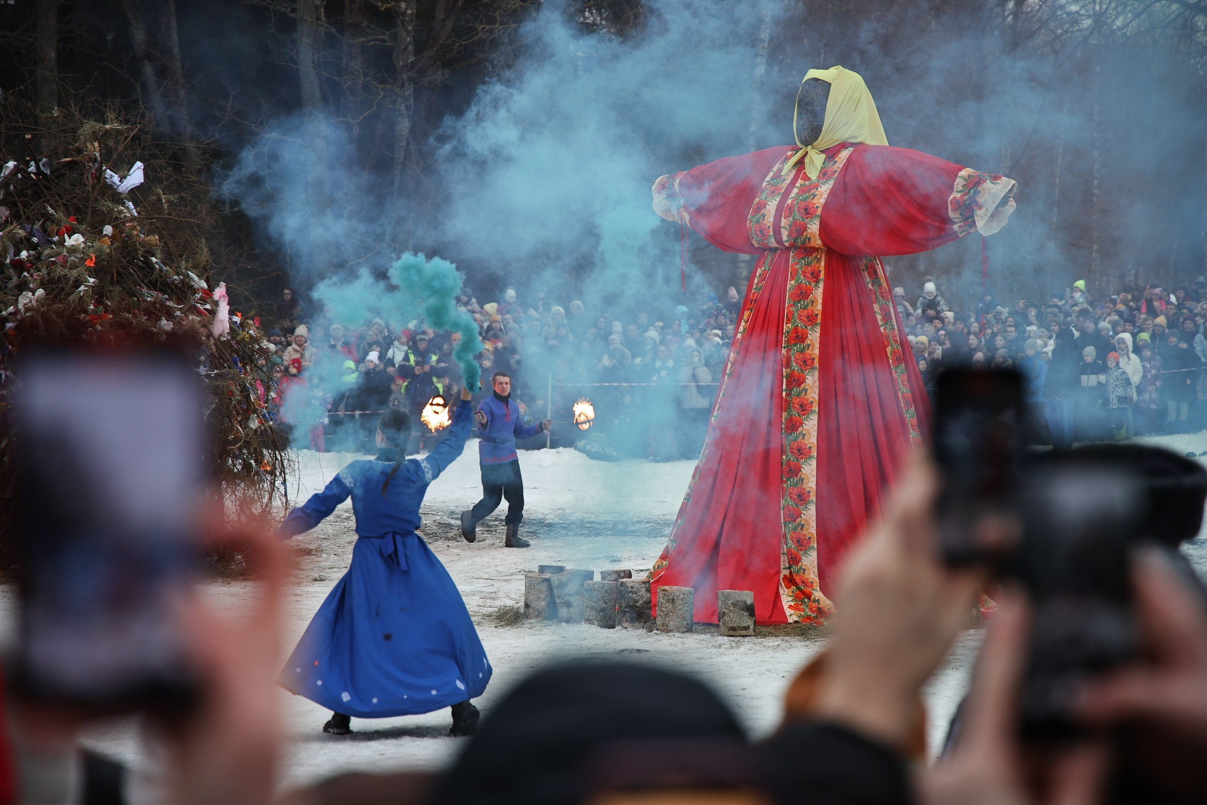 Широкая Масленица ГМЗ Павловск. Фотограф Валерий Сабрам
