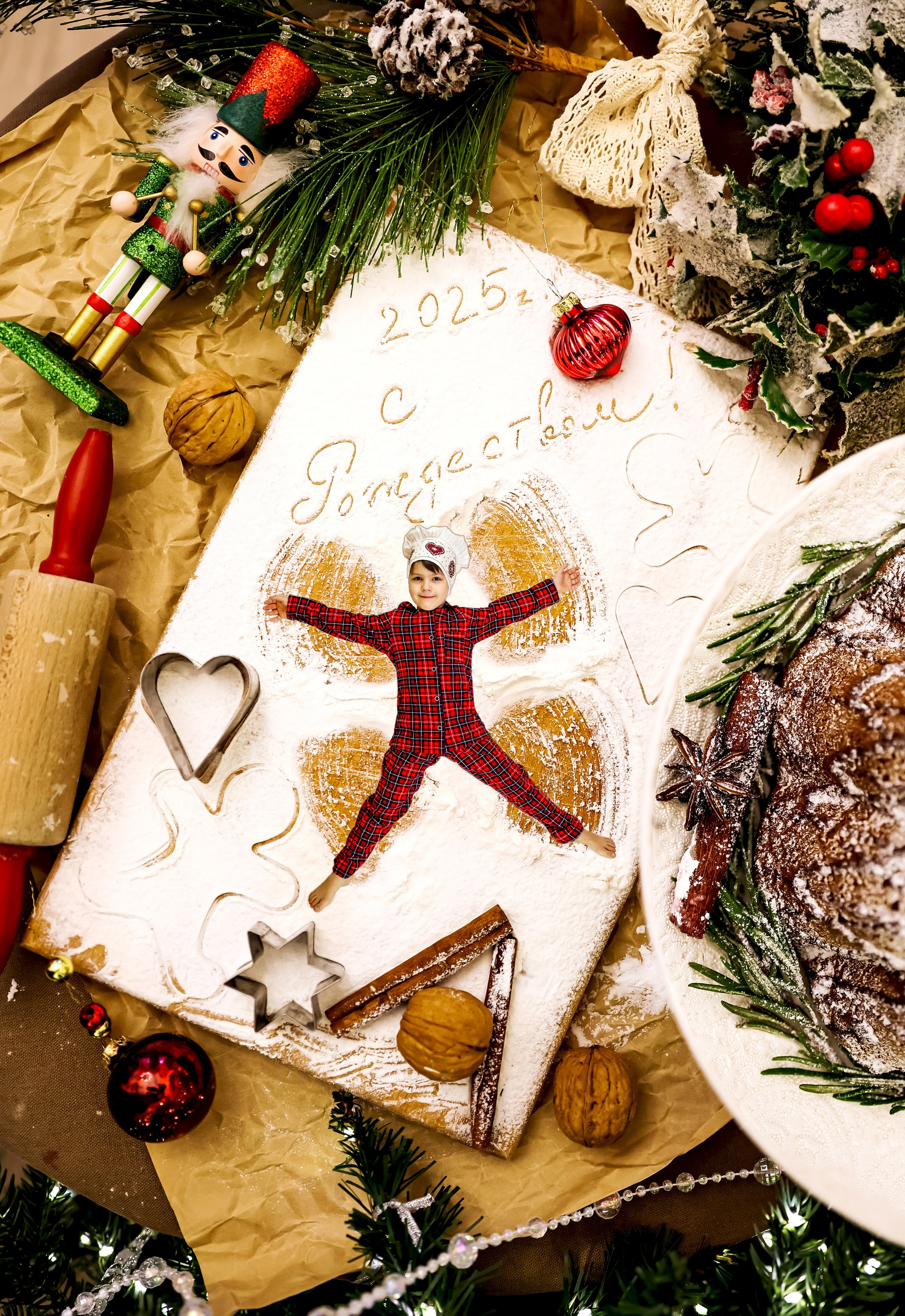 Новогодняя открытка. Фотограф — Татьяна Кириллова, г. Санкт-Петербург