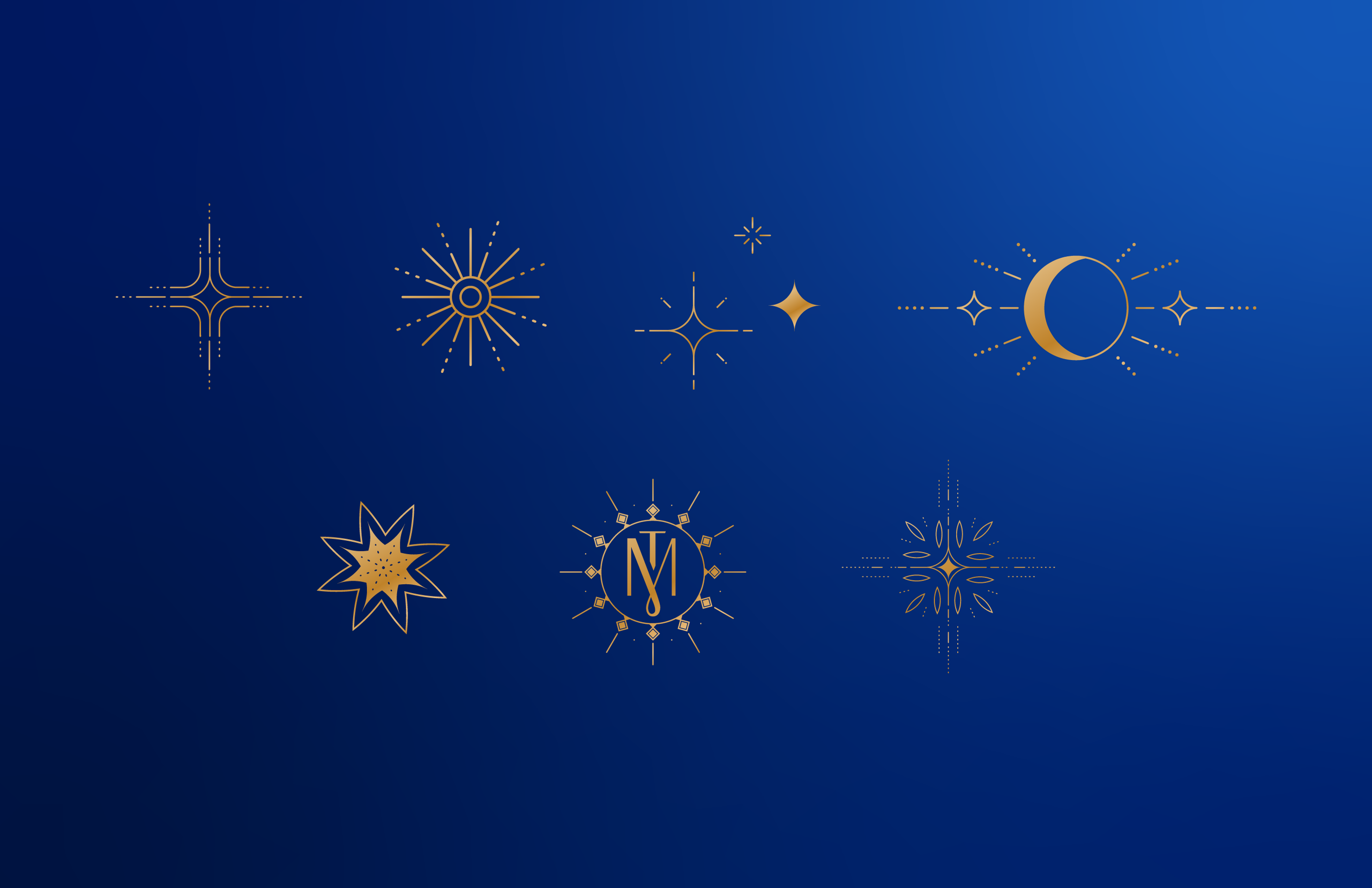 Набор брендированных иконок и символов