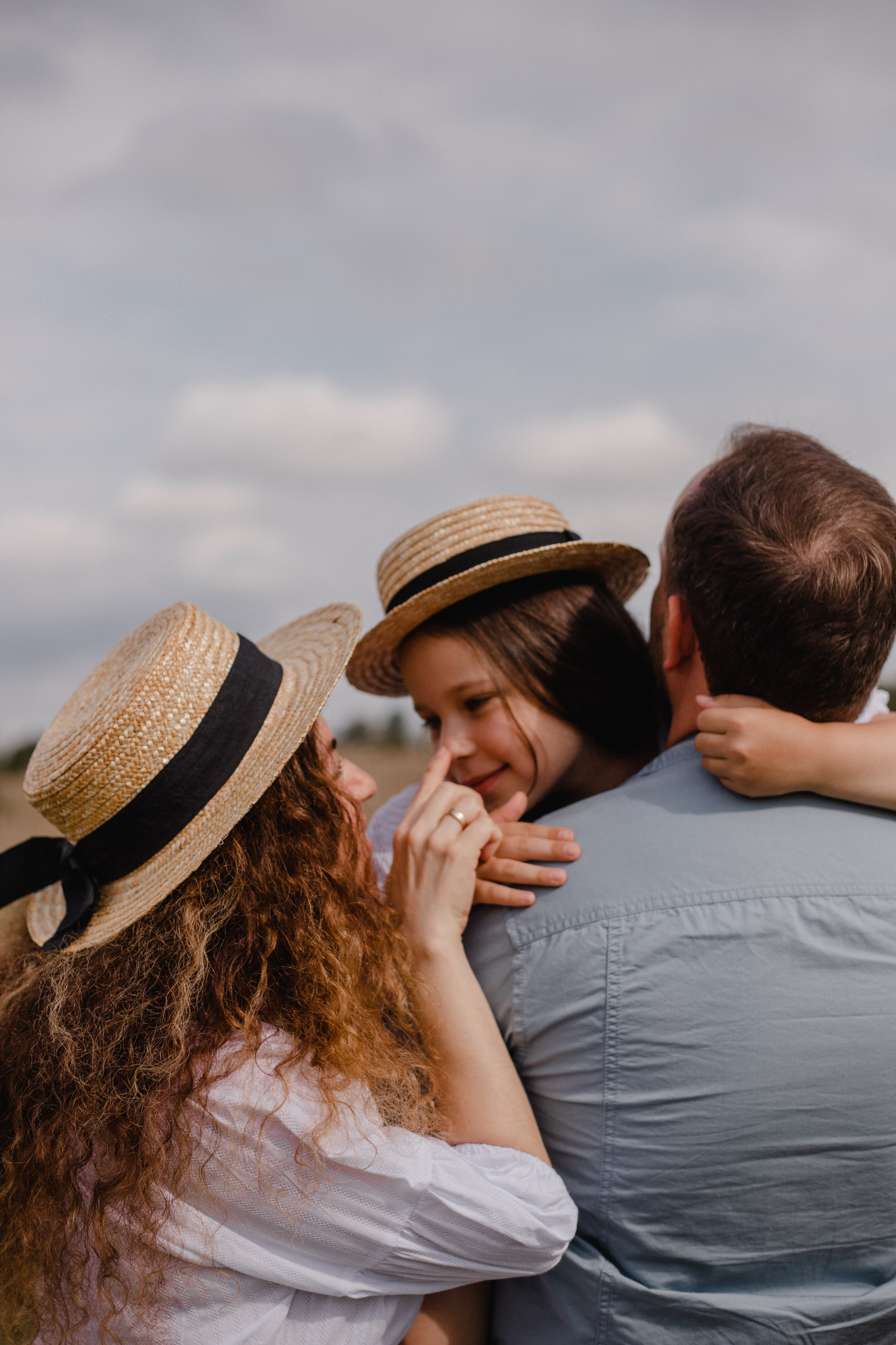 Семейная съёмка в поле