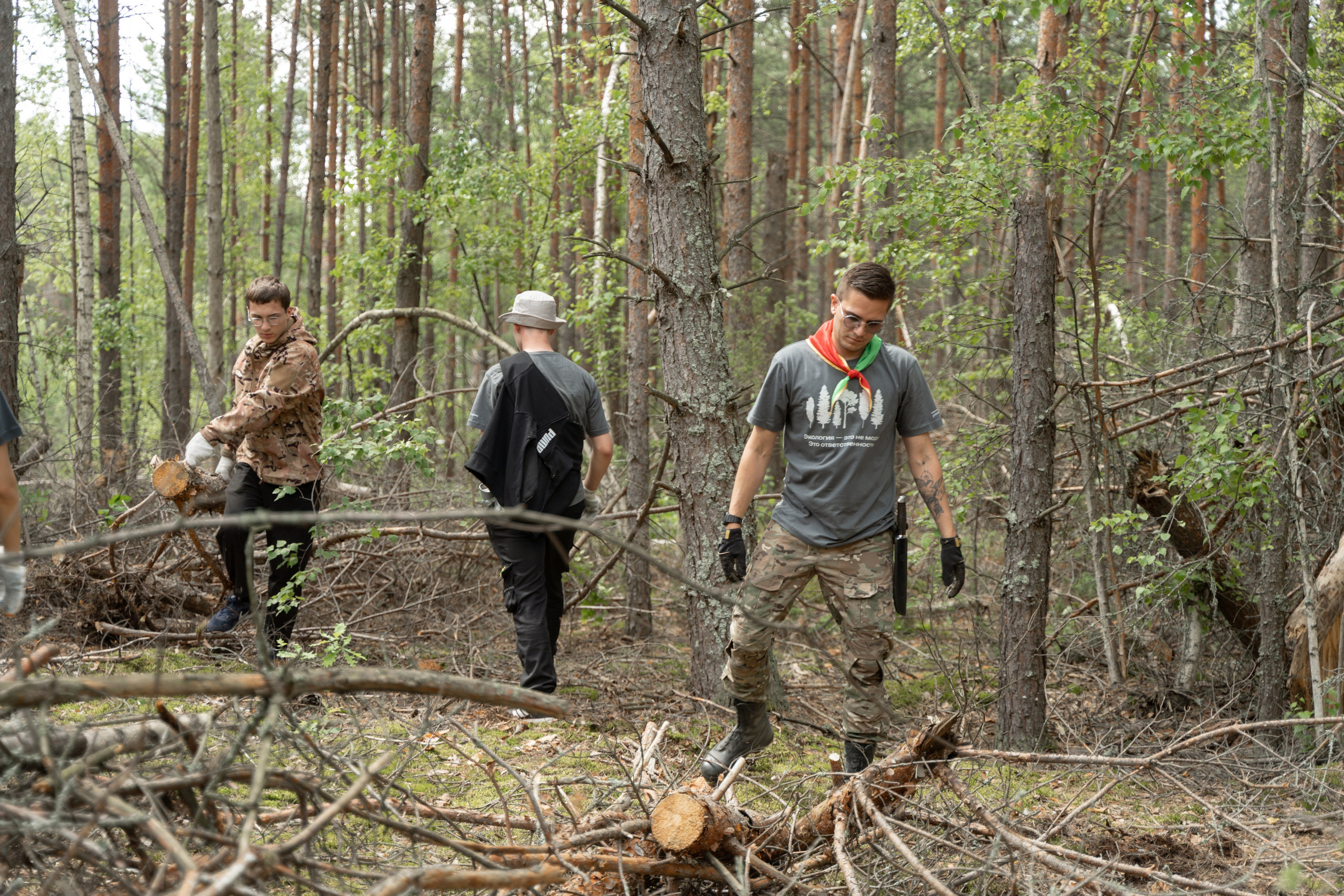 Эко-сборы добровольцев «О! Пушка» в национальном парке «Мещерский» 2024. Фотограф Надежда Погребняк | Рязань | Москва