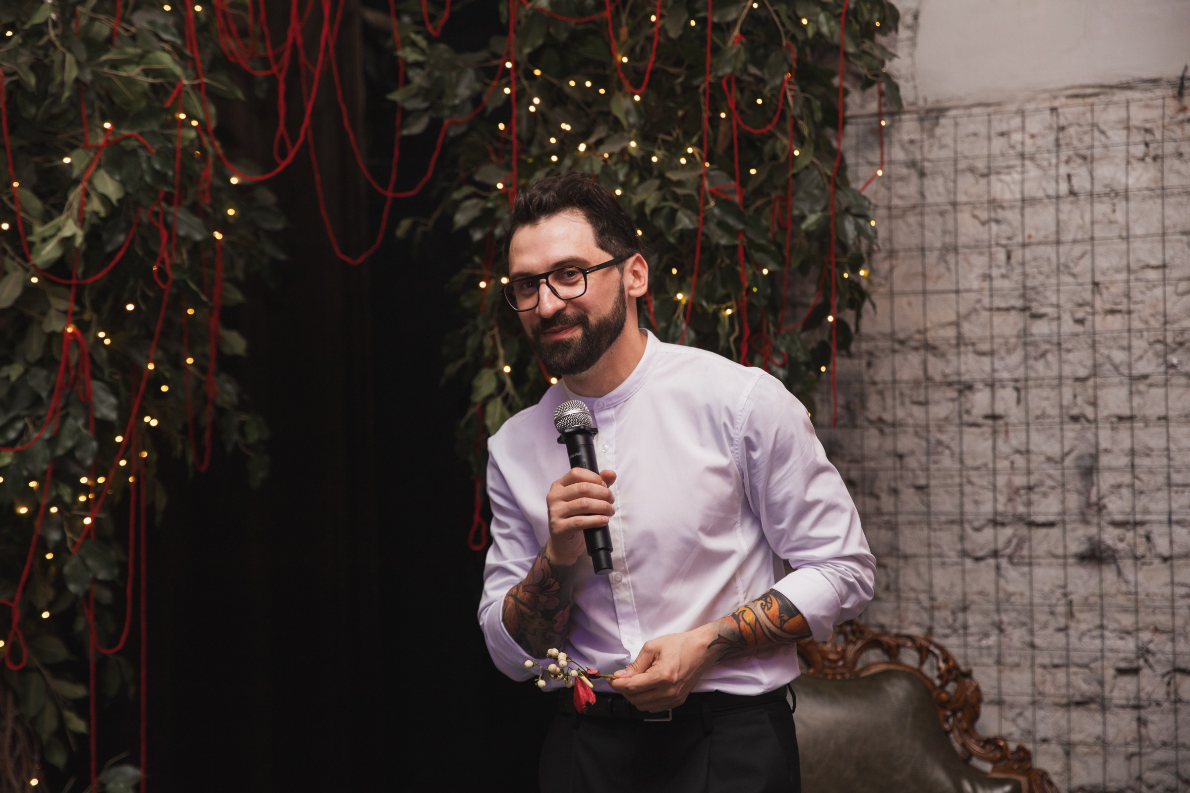 Свадебная вечеринка в Лофте. Свадебный и портретный фотограф в Москве Мария Кравченко