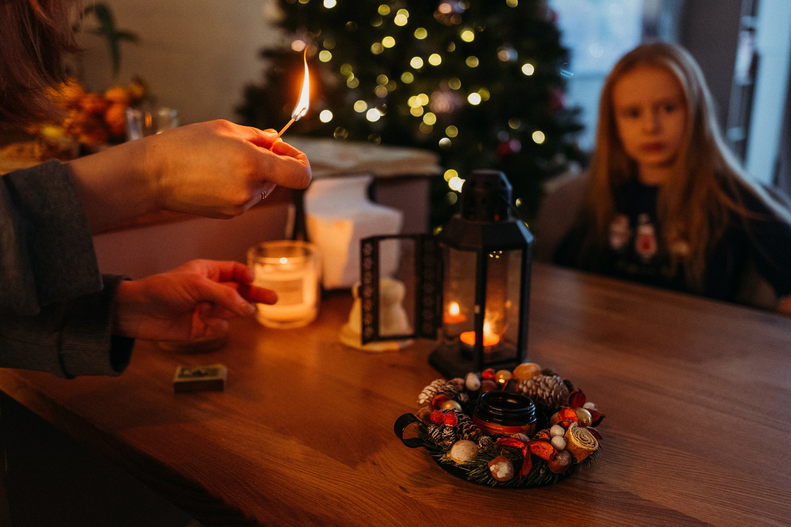 Новогодняя домашняя фотосессия. Семейный и детский фотограф в Санкт-Петербурге