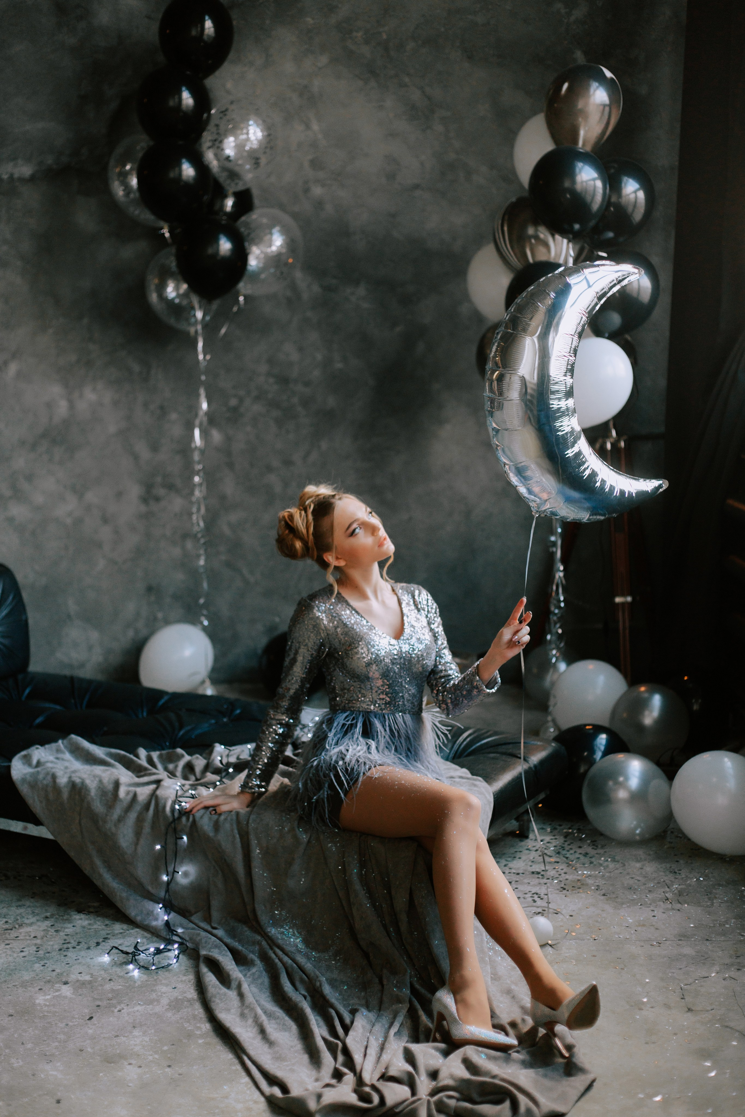 Новогодняя фотосесси «Серебро». Выпускные альбомы Натальи Бутко: Новороссийск, Анапа, Геленджик