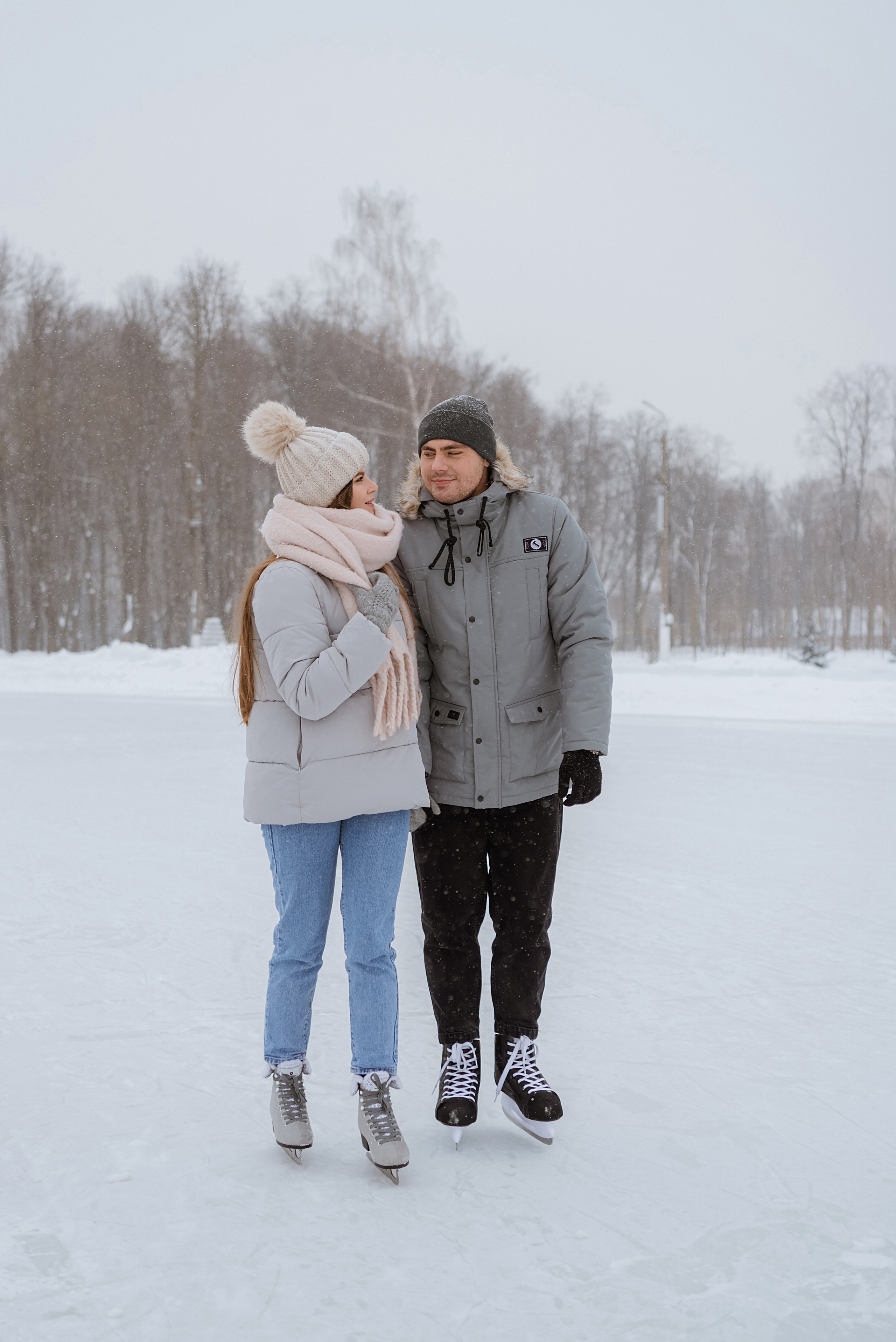 Анастасия и Сергей. Катание на коньках. Свадебный фотограф в Туле и Москве – Настя Водолей