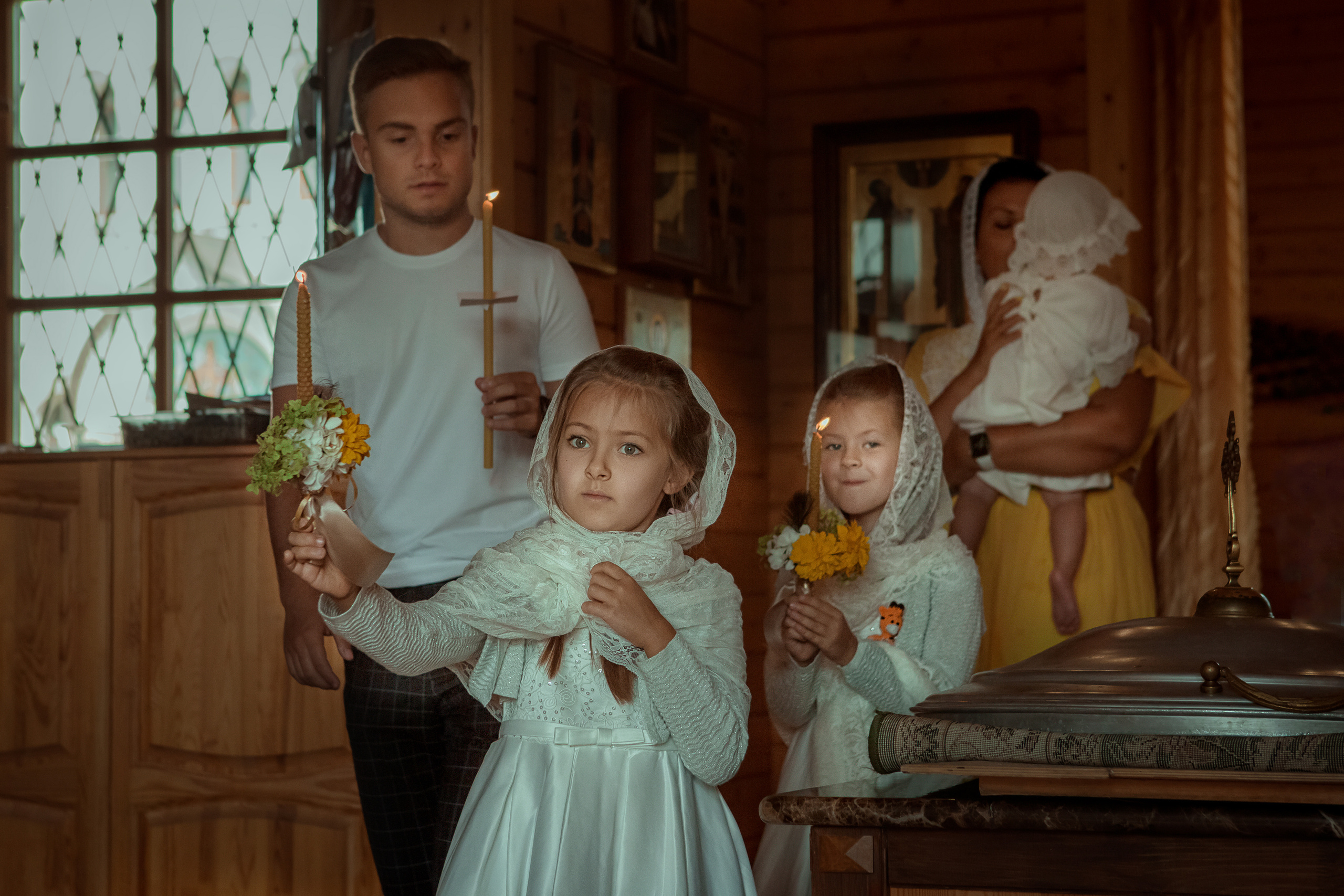 Таинство Крещения Мишель. Фотограф на крестины