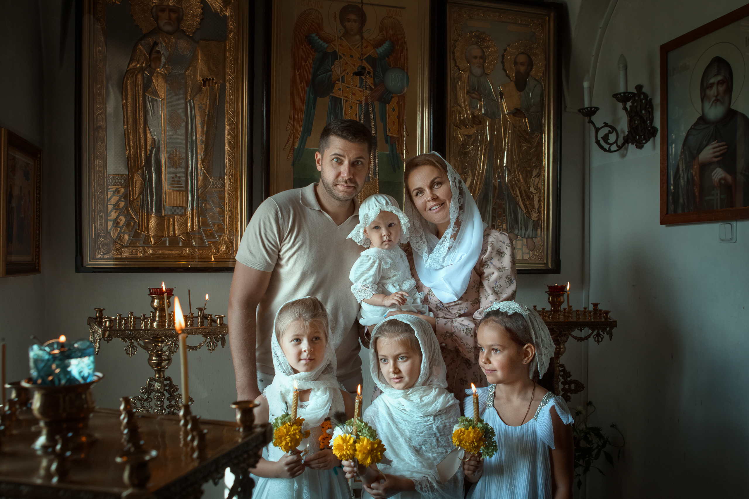 Таинство Крещения Мишель. Фотограф на крестины