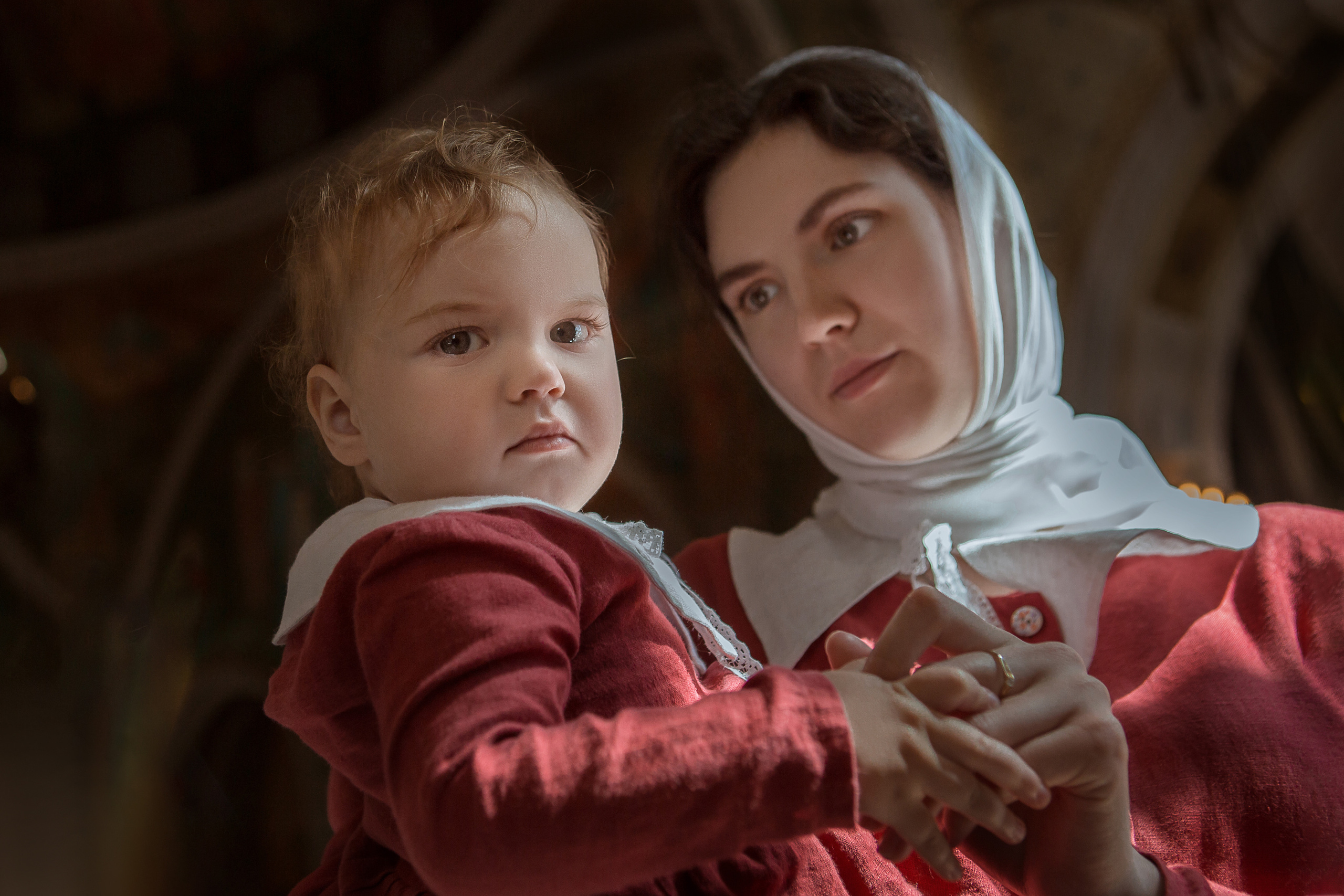 Портреты. Праздник Владимирской иконы Божьей матери. Фотограф на крестины