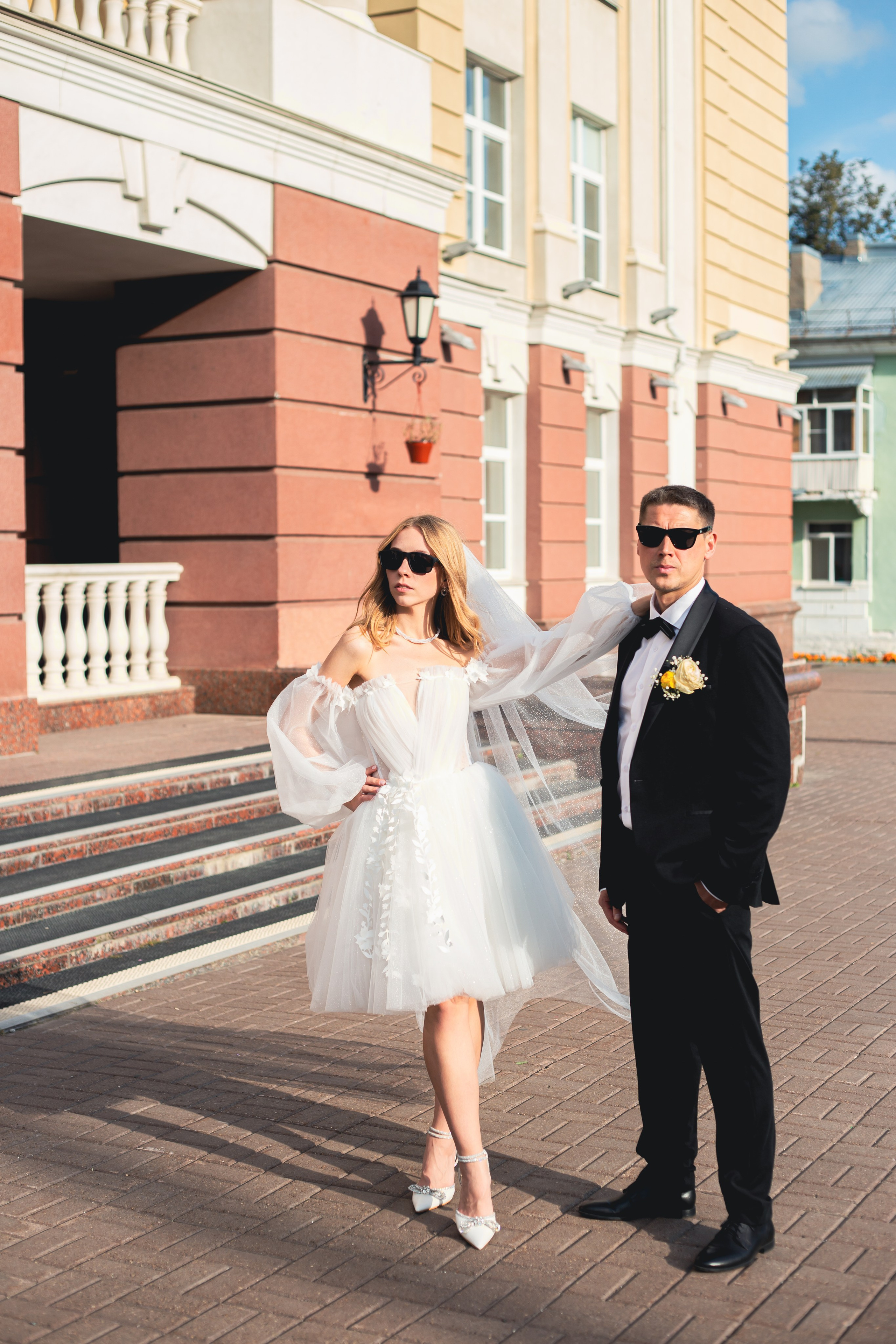 Свадебная прогулка и ЗАГС Кристины и Ильи. Портретный фотограф в Казани Алёна Евсеева