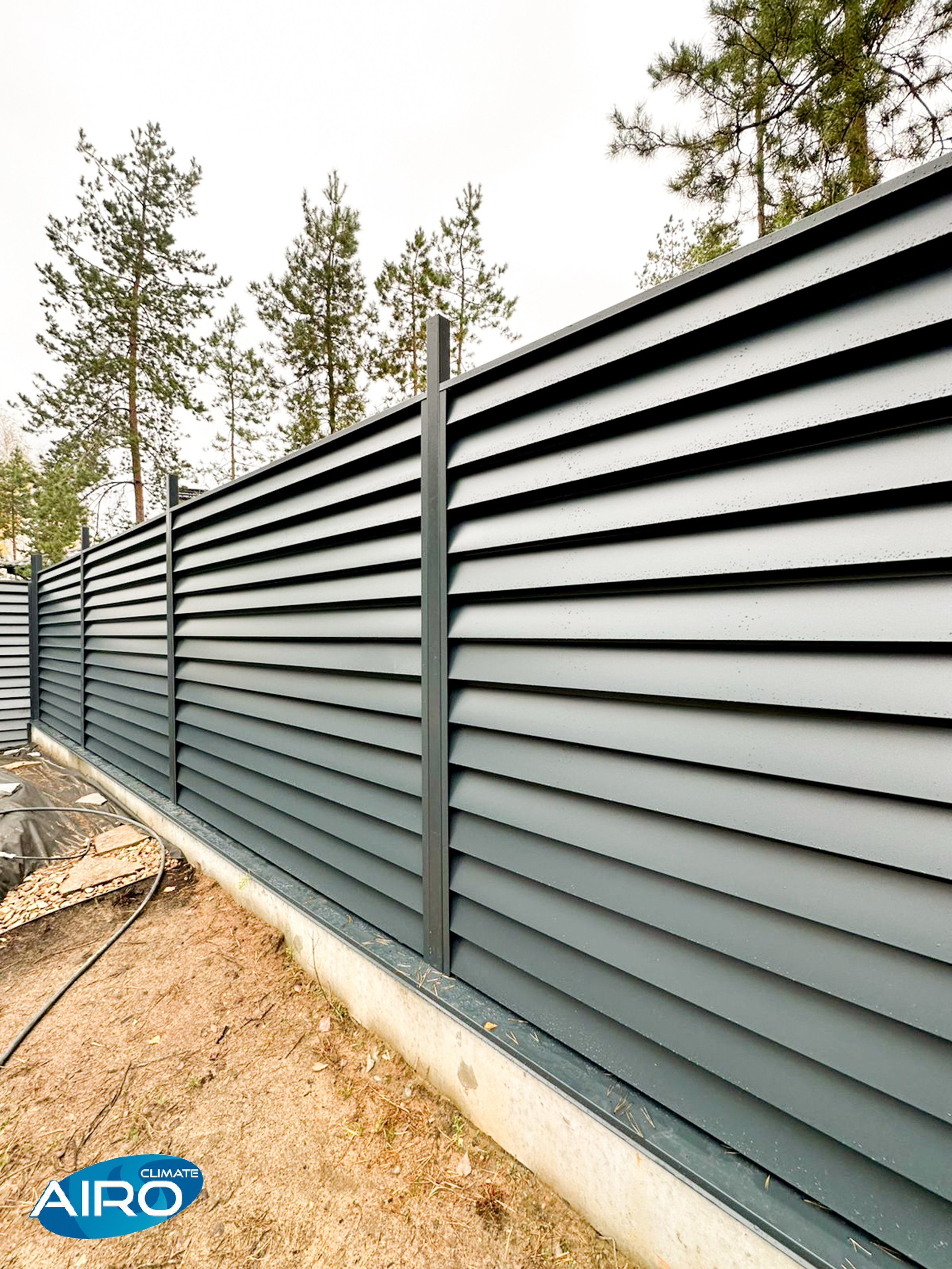 AIRO-ZL. Заборы-жалюзи. Производство и монтаж