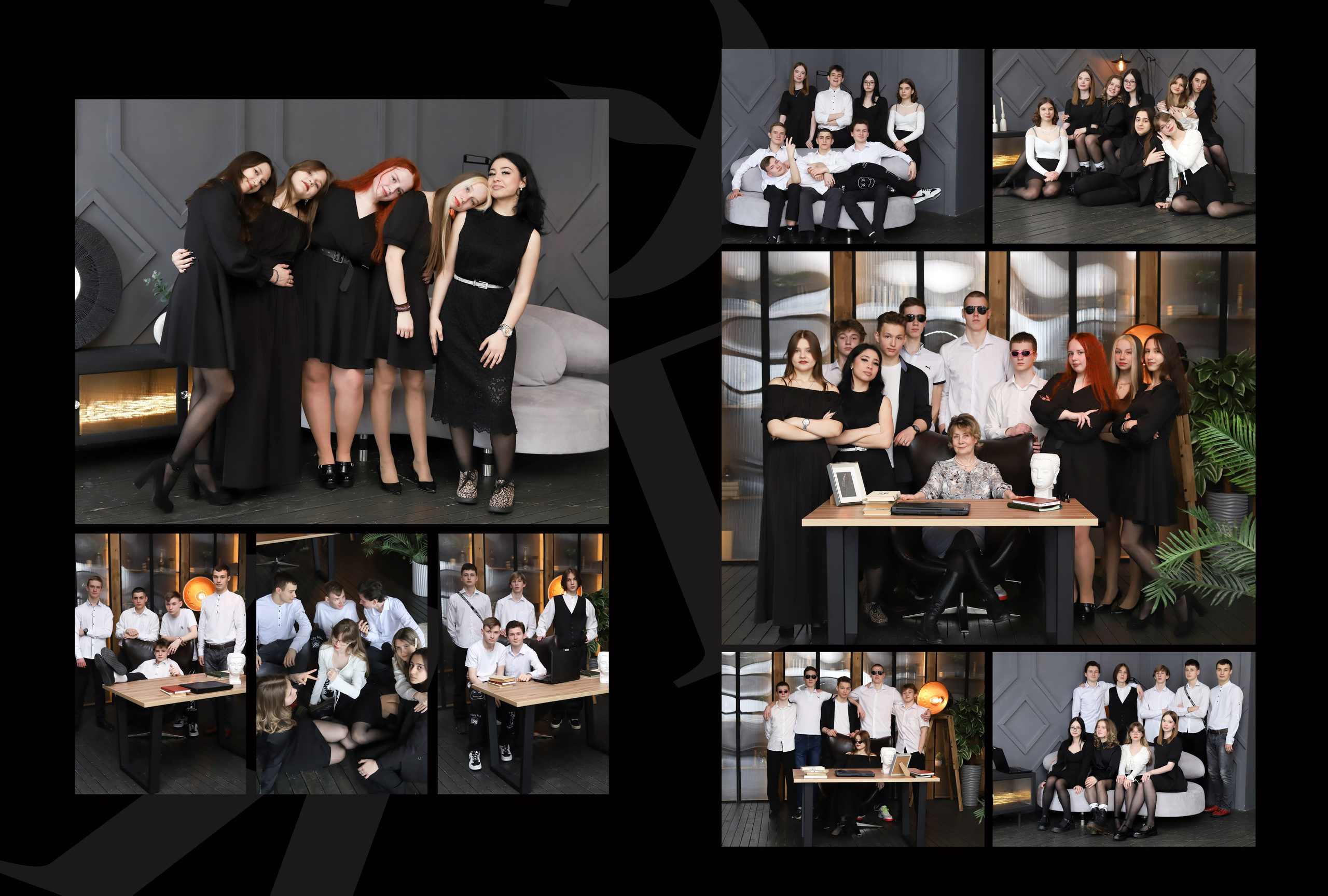Альбом 5 разворотов 9 класс. Выпускные альбомы, индивидуальные фотосессии в Костроме