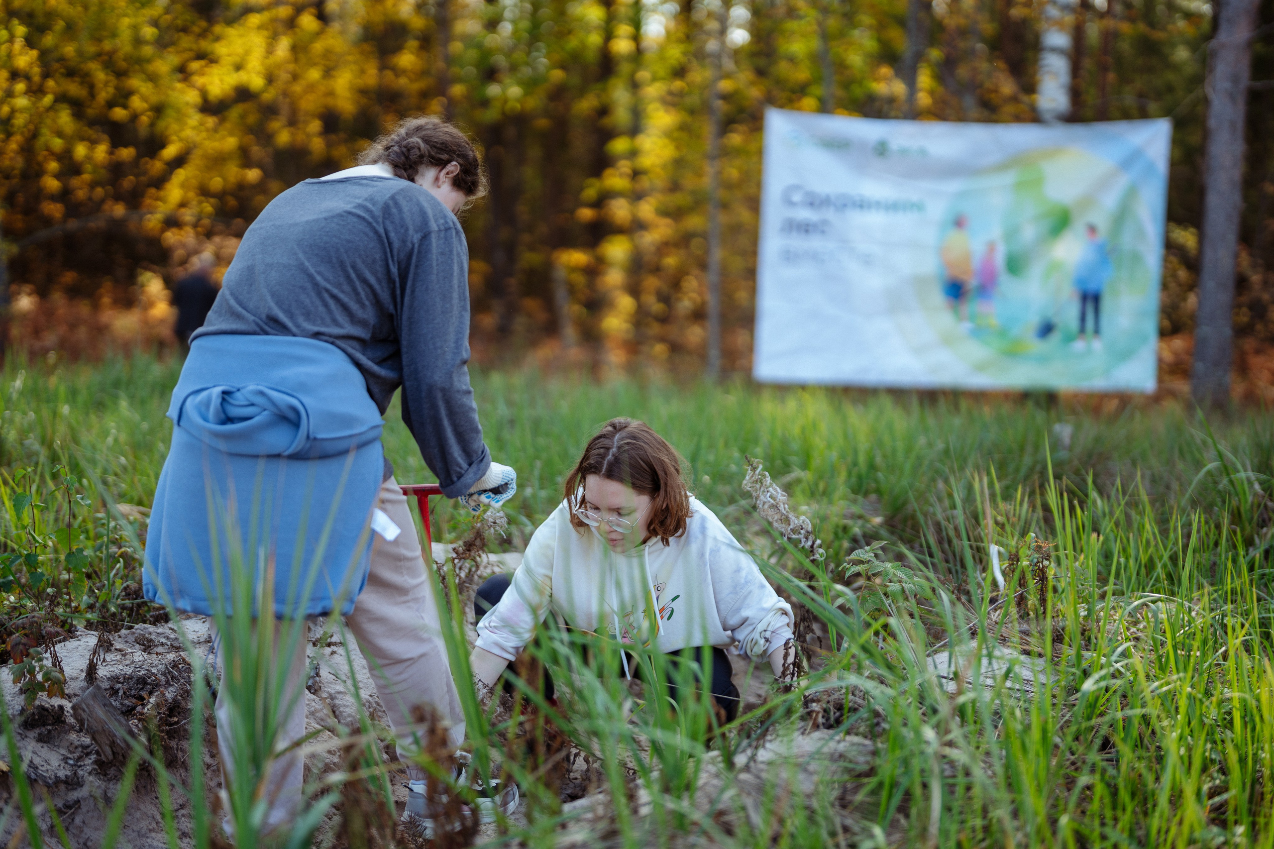 СБЕР · ЭКА · Посадка сеянцев. Владимир Вершинин, тот самый свадебный видеограф