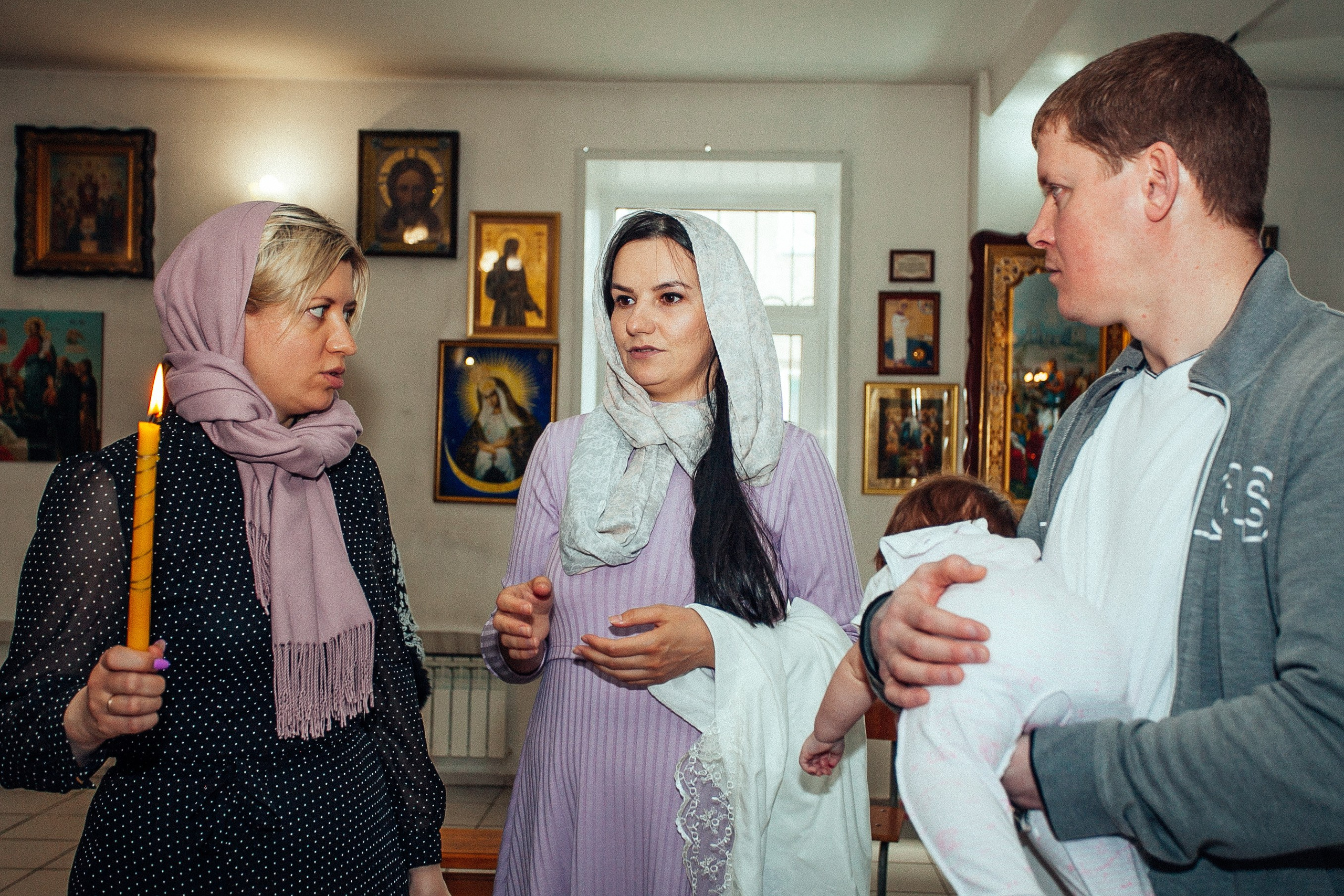 Крещение. Фотограф Дарья Локотко в Красноярске