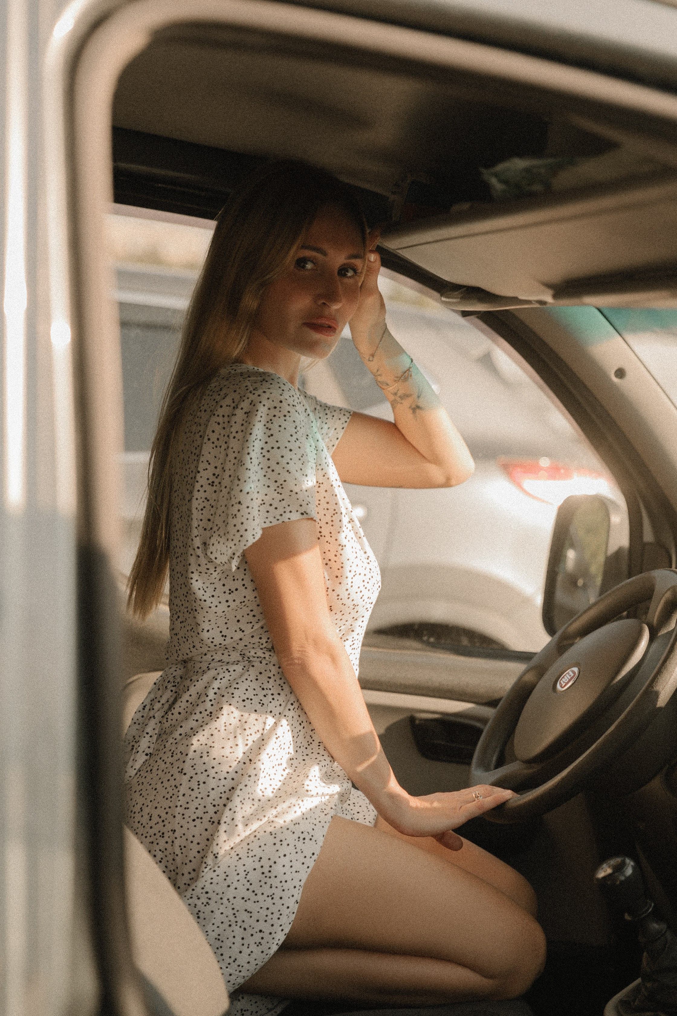 Улица & природа. Модель Москва каталожная и творческая съемка Anna Antlers