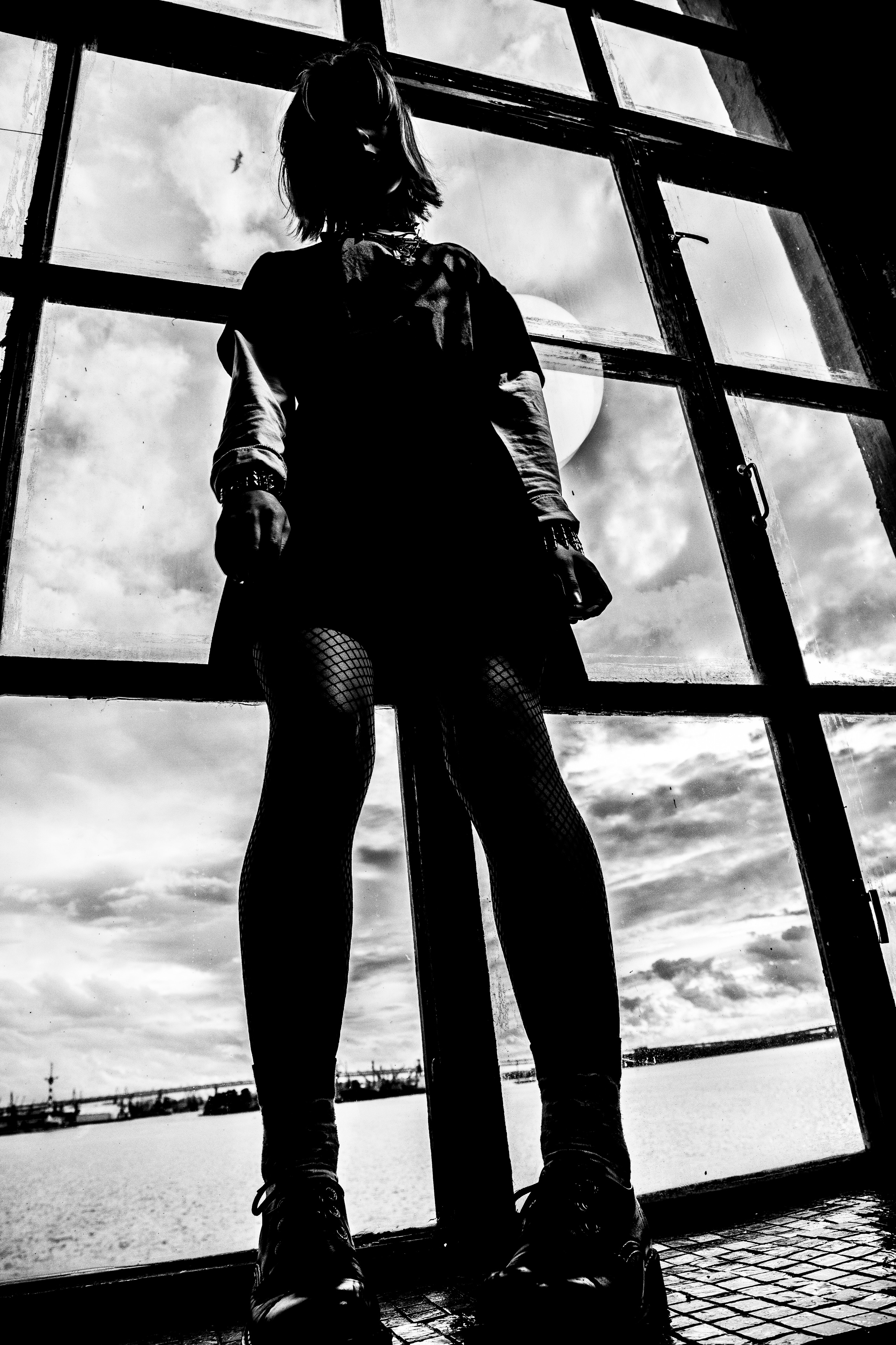 Настя Х. Черно-белый фотограф Дмитрий Пчелкин