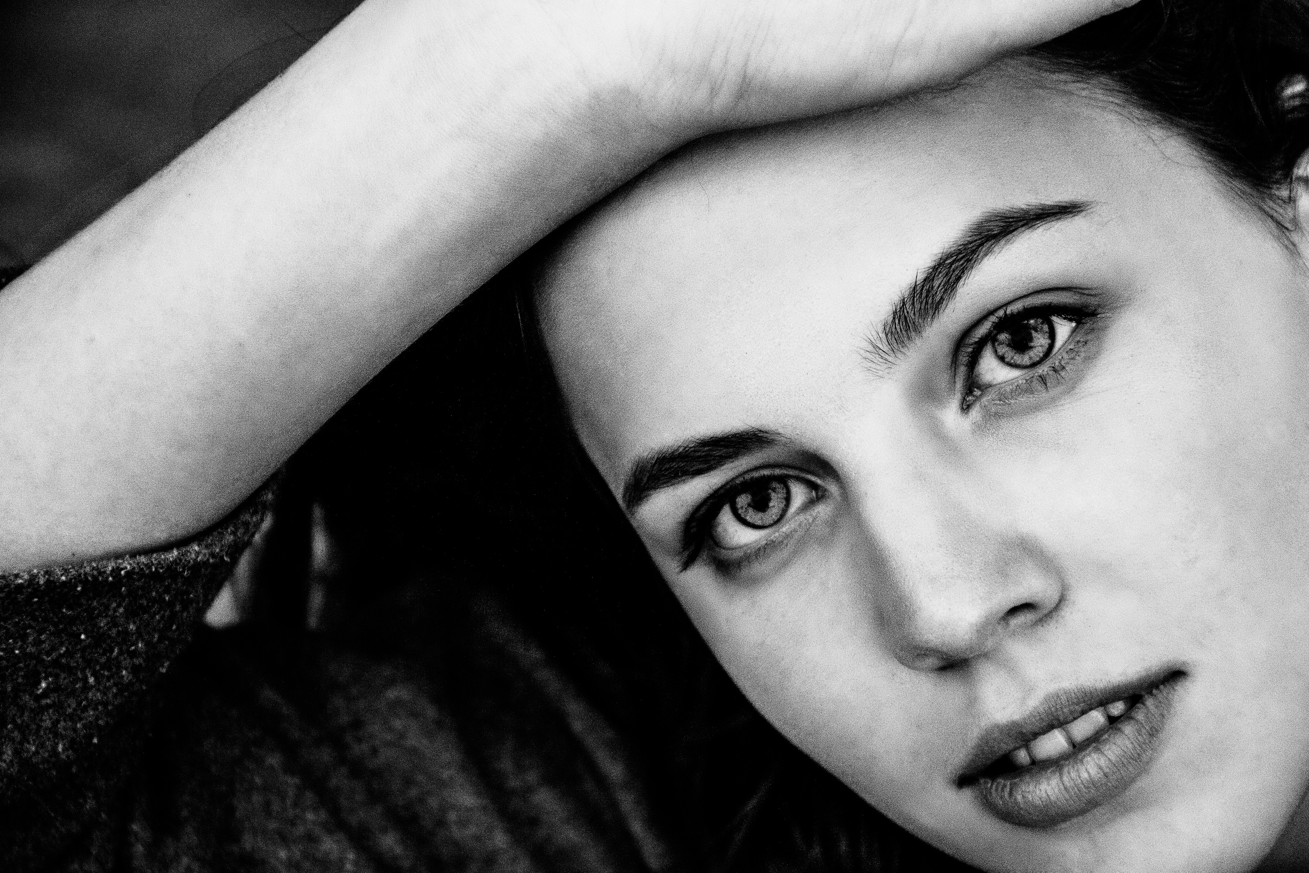 Оля. Черно-белый фотограф Дмитрий Пчелкин