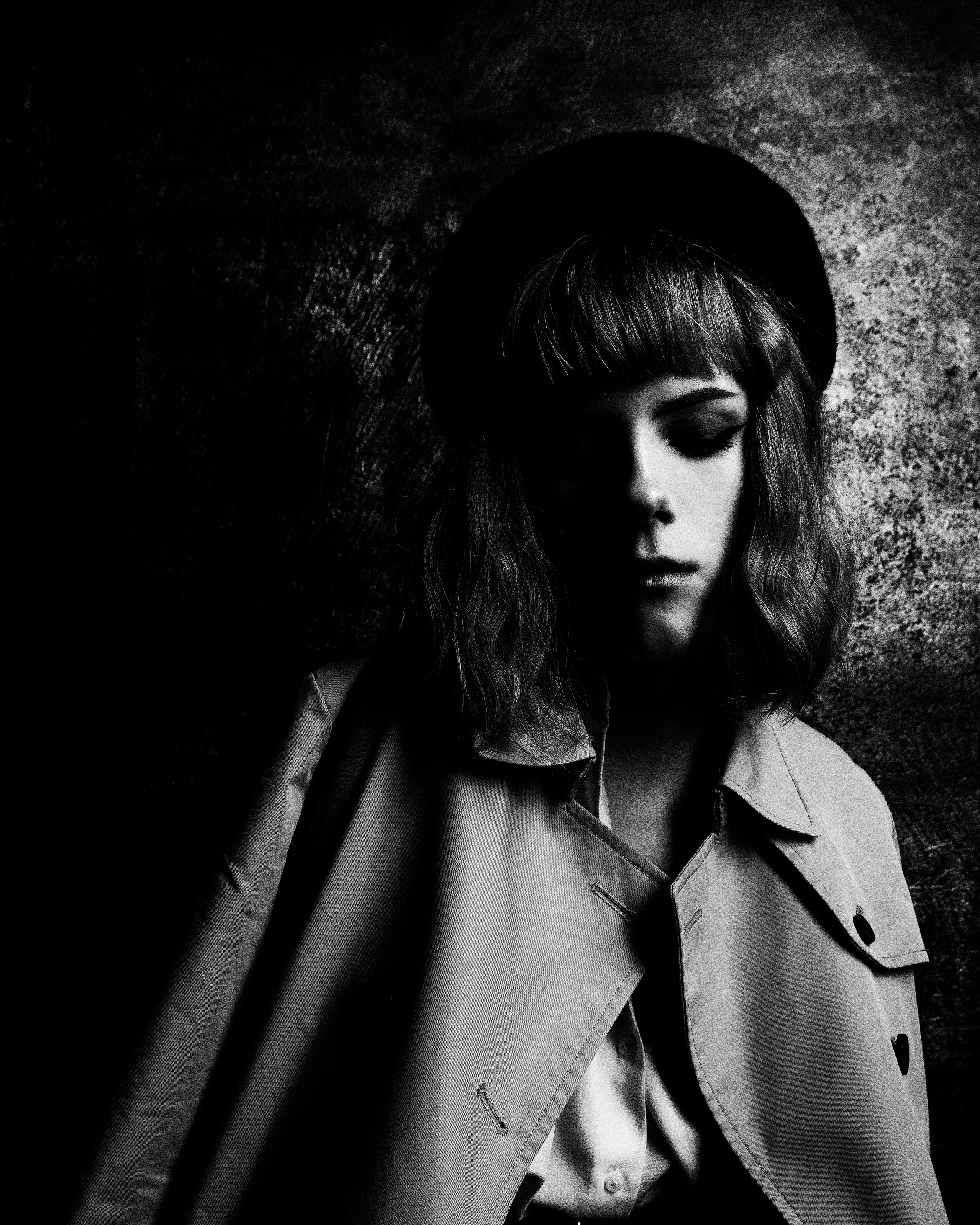 Настя Б. Черно-белый фотограф Дмитрий Пчелкин