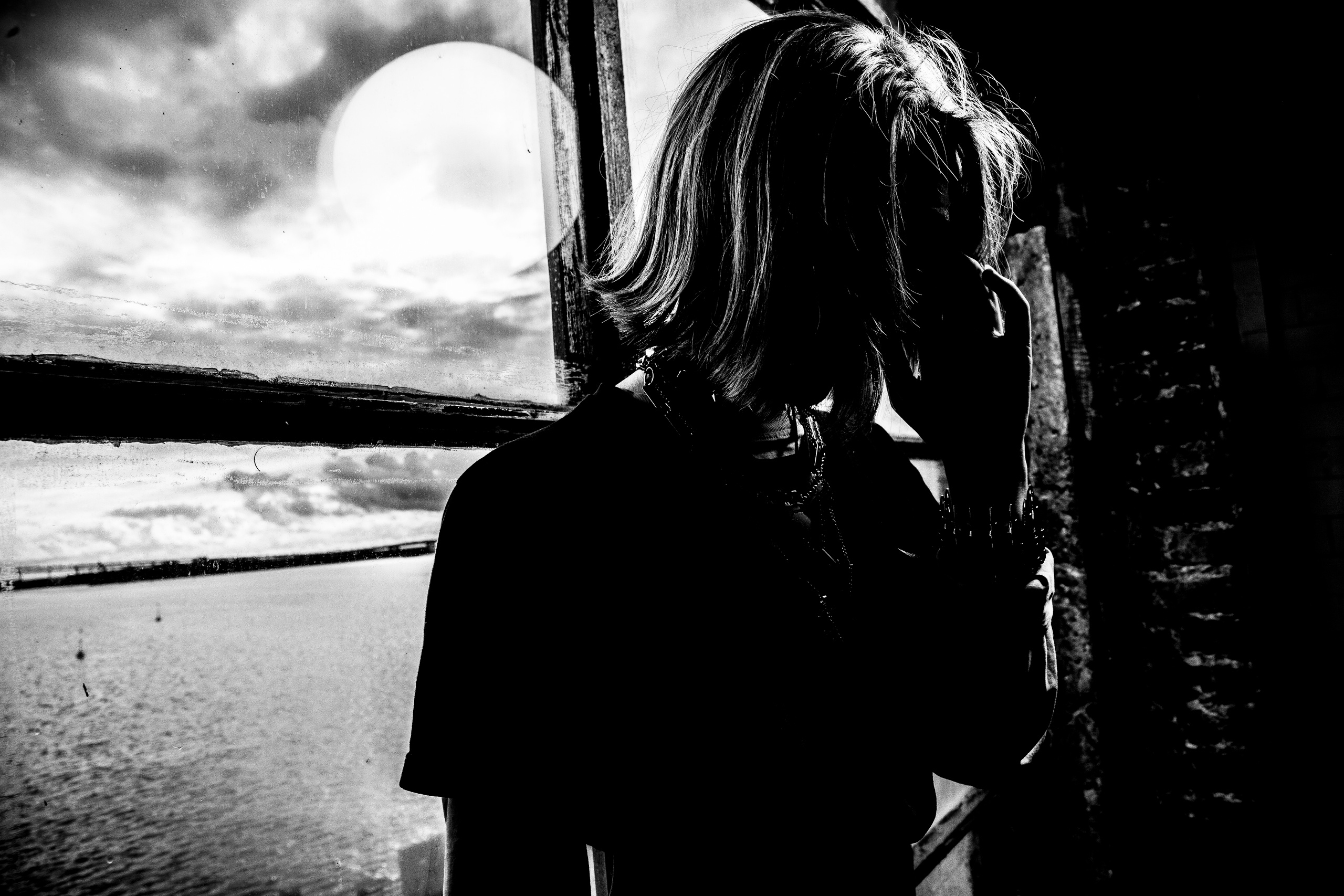 Настя Х. Черно-белый фотограф Дмитрий Пчелкин