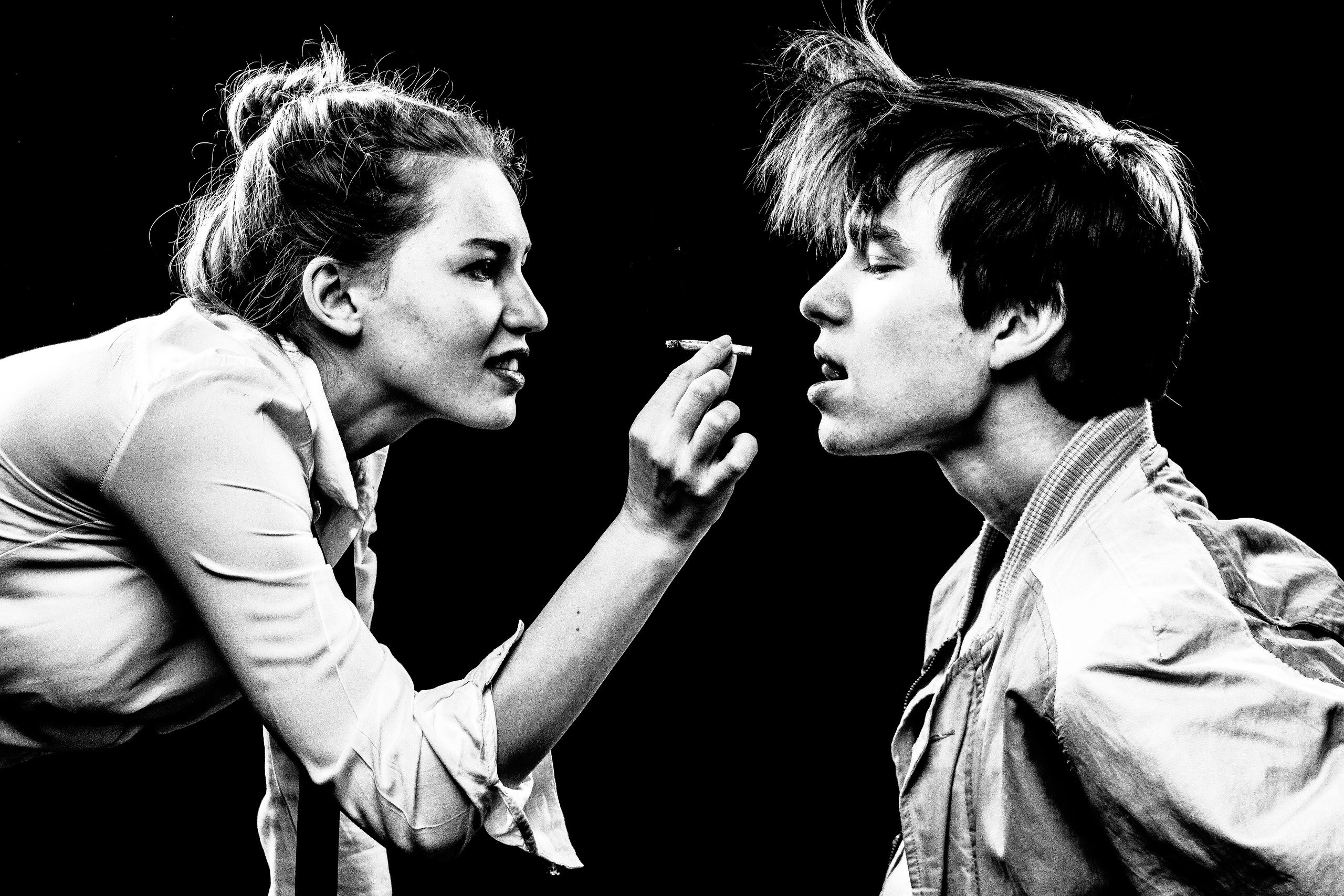 Максим и Саша. Черно-белый фотограф Дмитрий Пчелкин