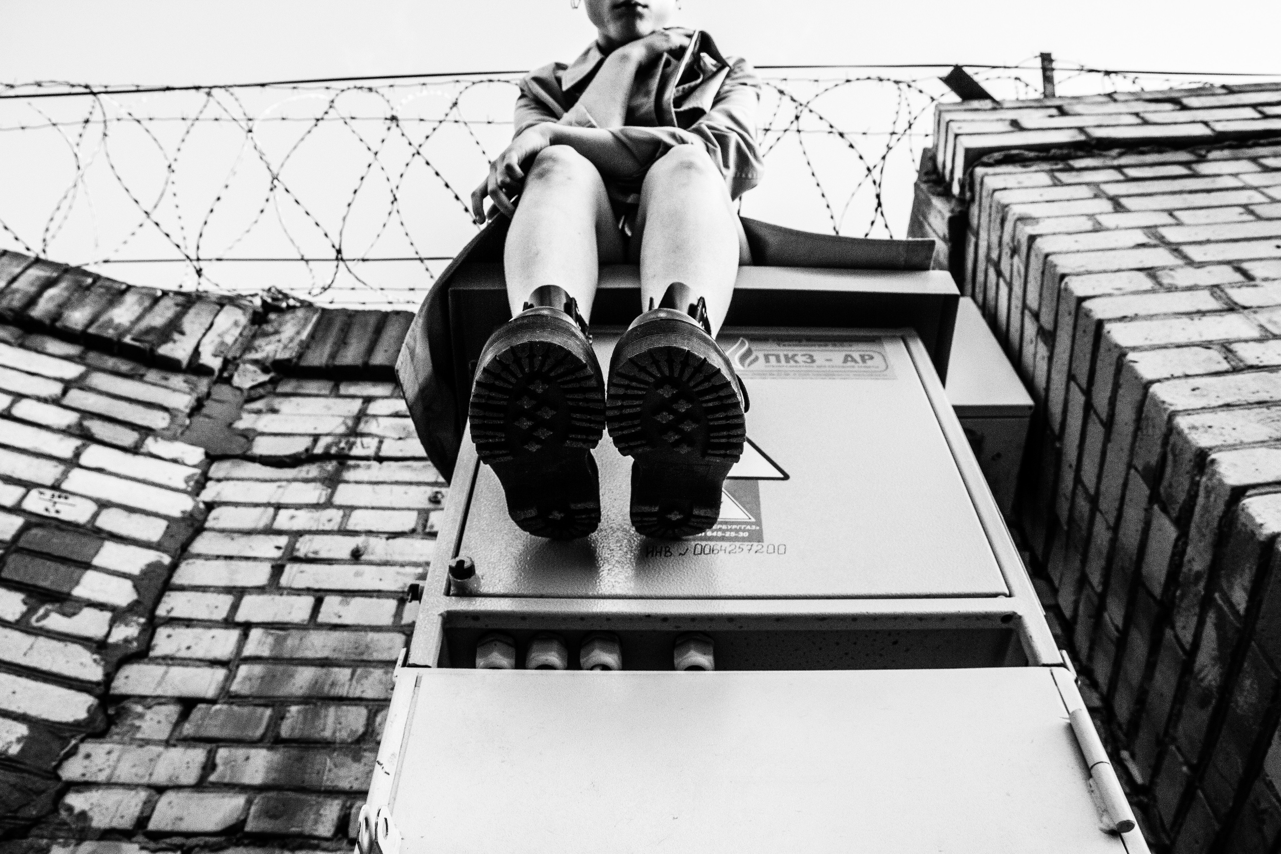 Настя Б. Черно-белый фотограф Дмитрий Пчелкин