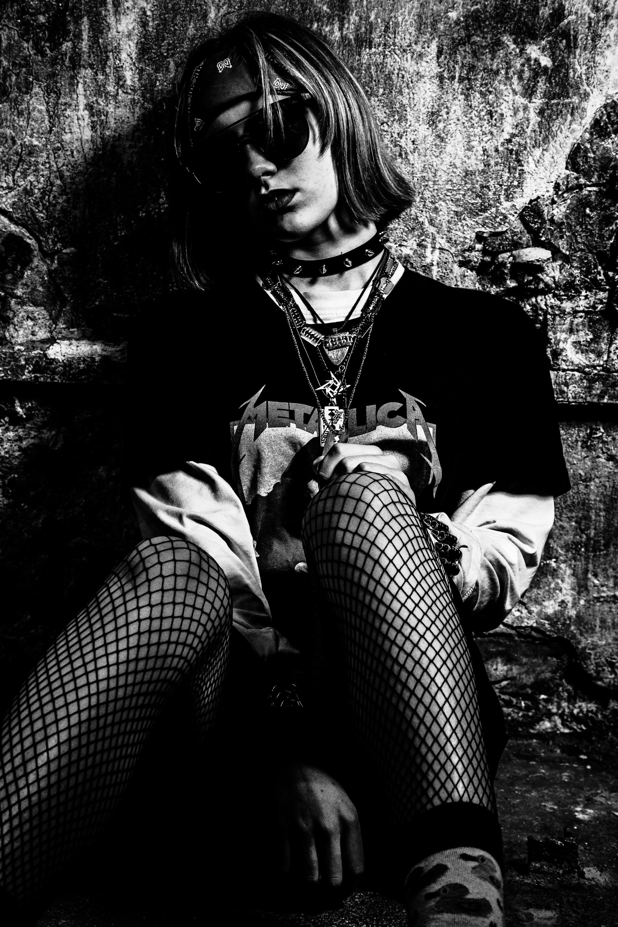 Настя Х. Черно-белый фотограф Дмитрий Пчелкин