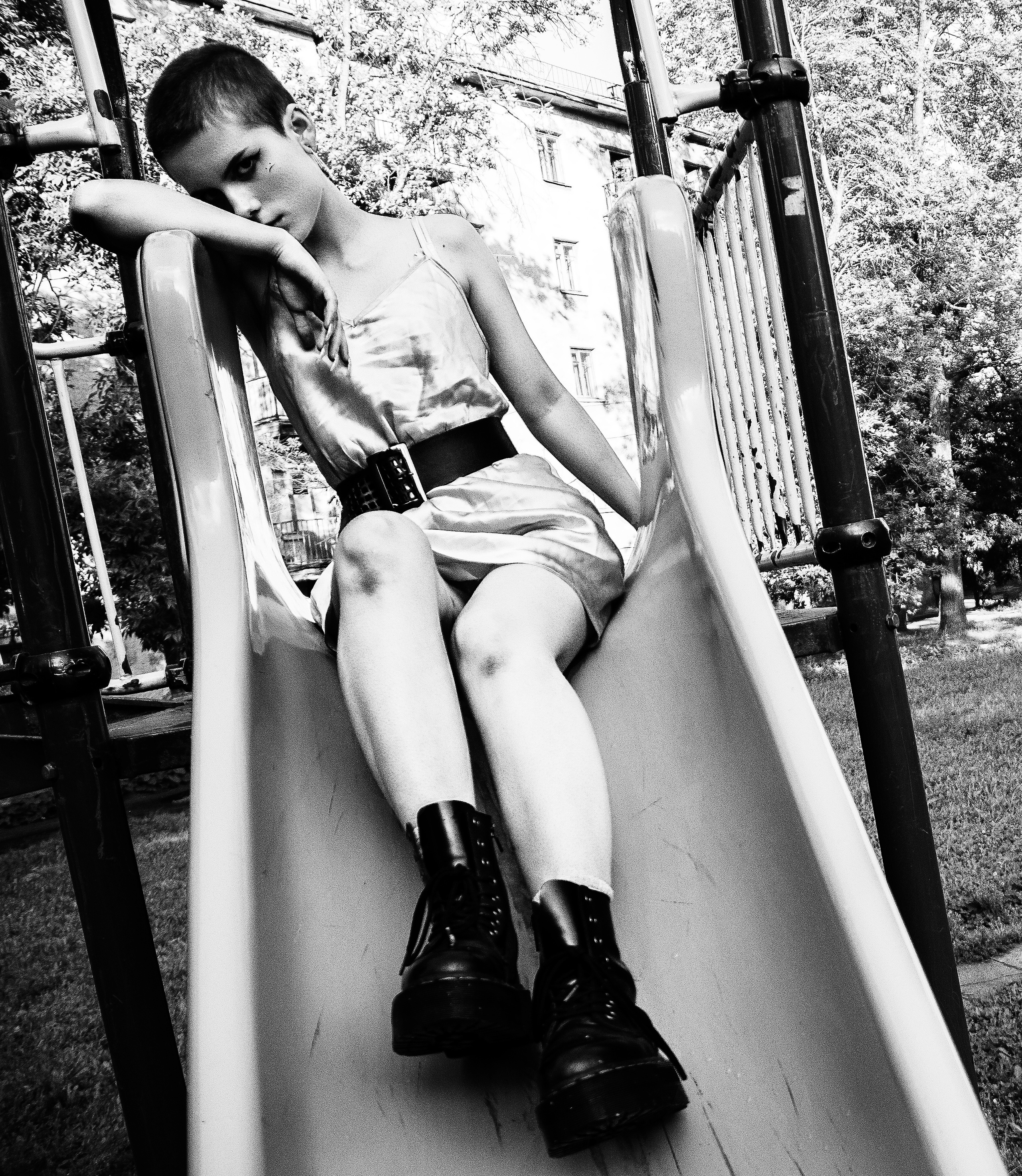 Настя Б. Черно-белый фотограф Дмитрий Пчелкин