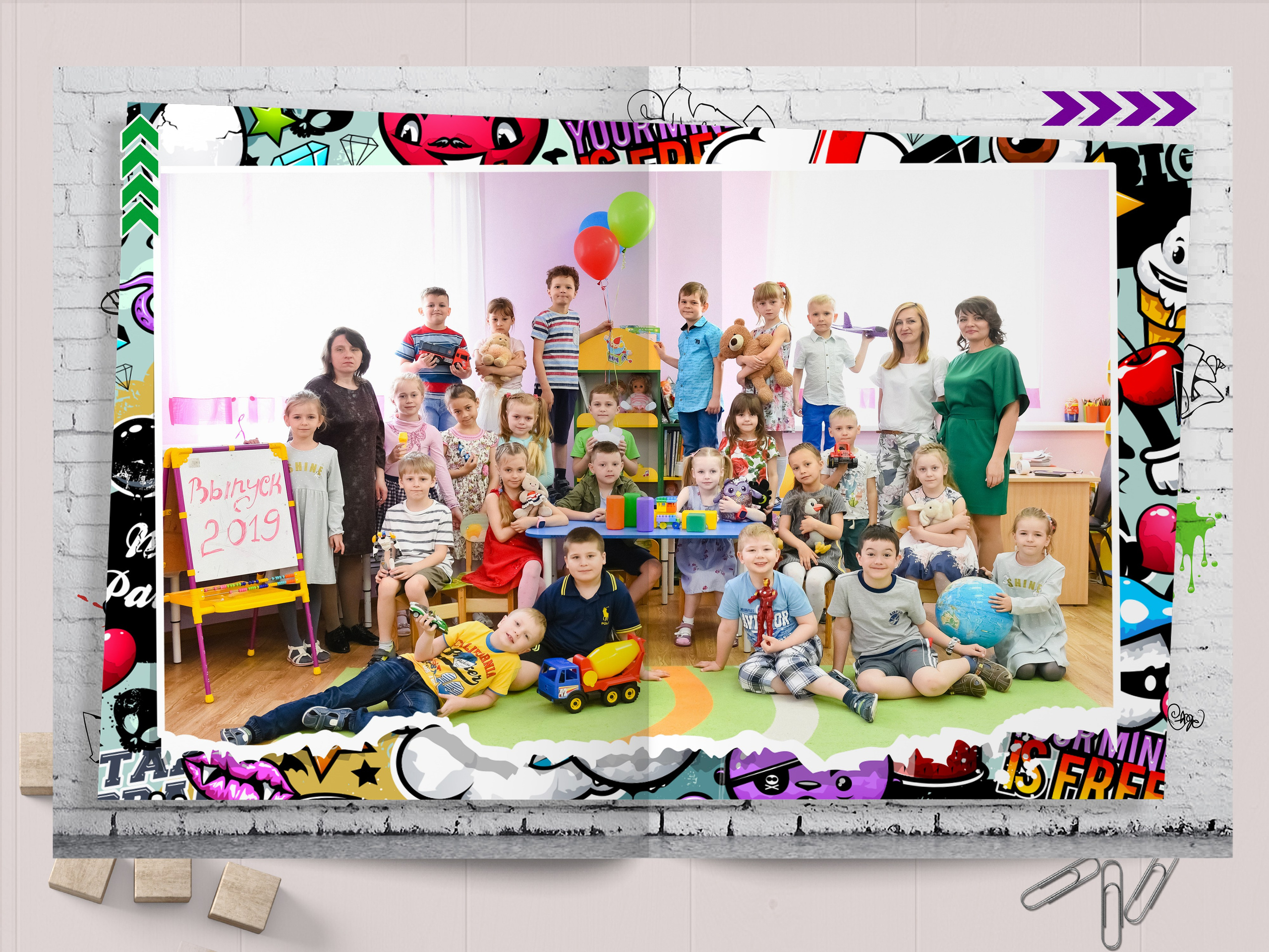 Смотреть альбом «Граффити». Выпускные альбомы в Иваново, Тейково школьный фотограф