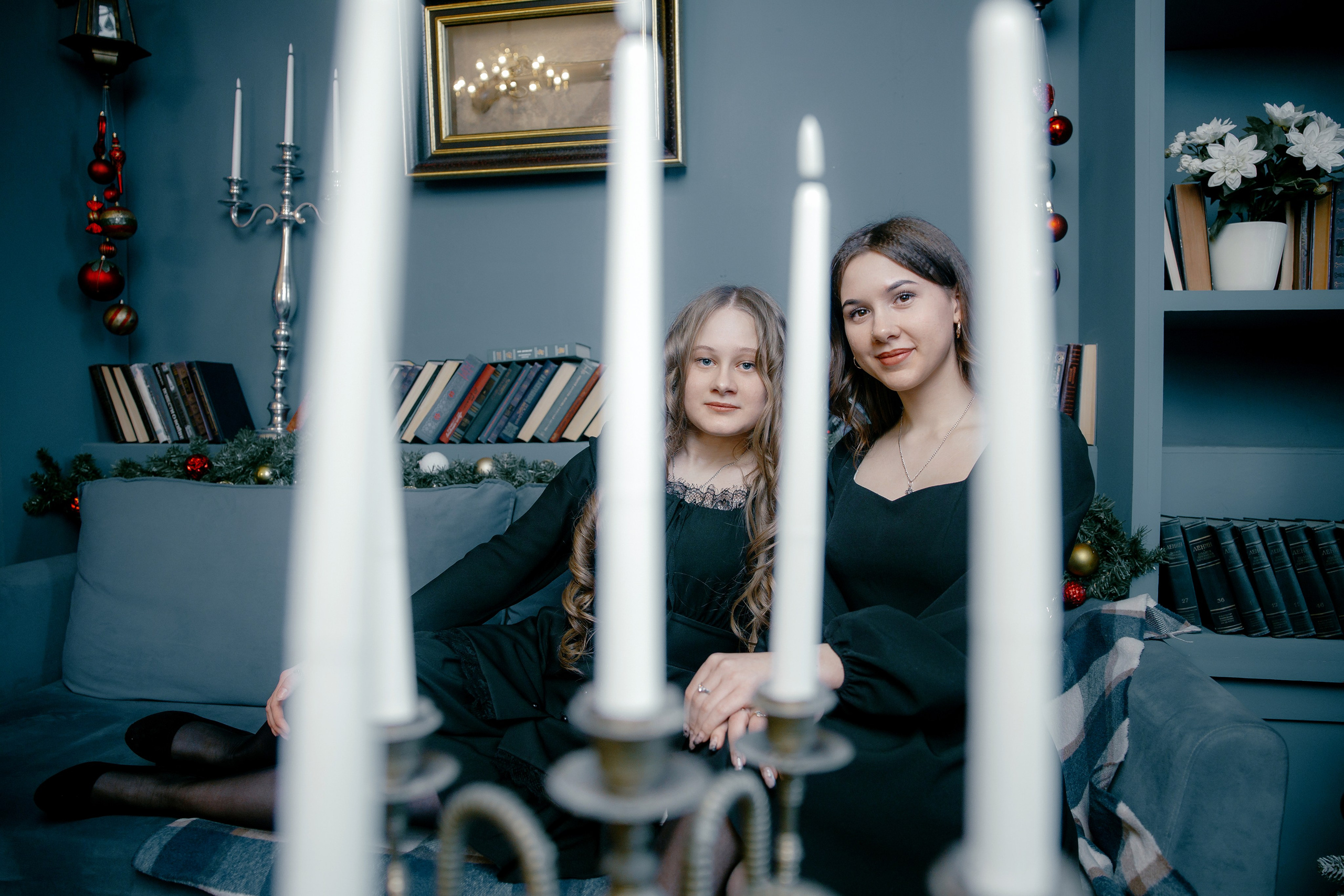 Новый год с подругой. Дмитрий Белим — Семейный фотограф в Омске | Фотосессии для беременных и малышей