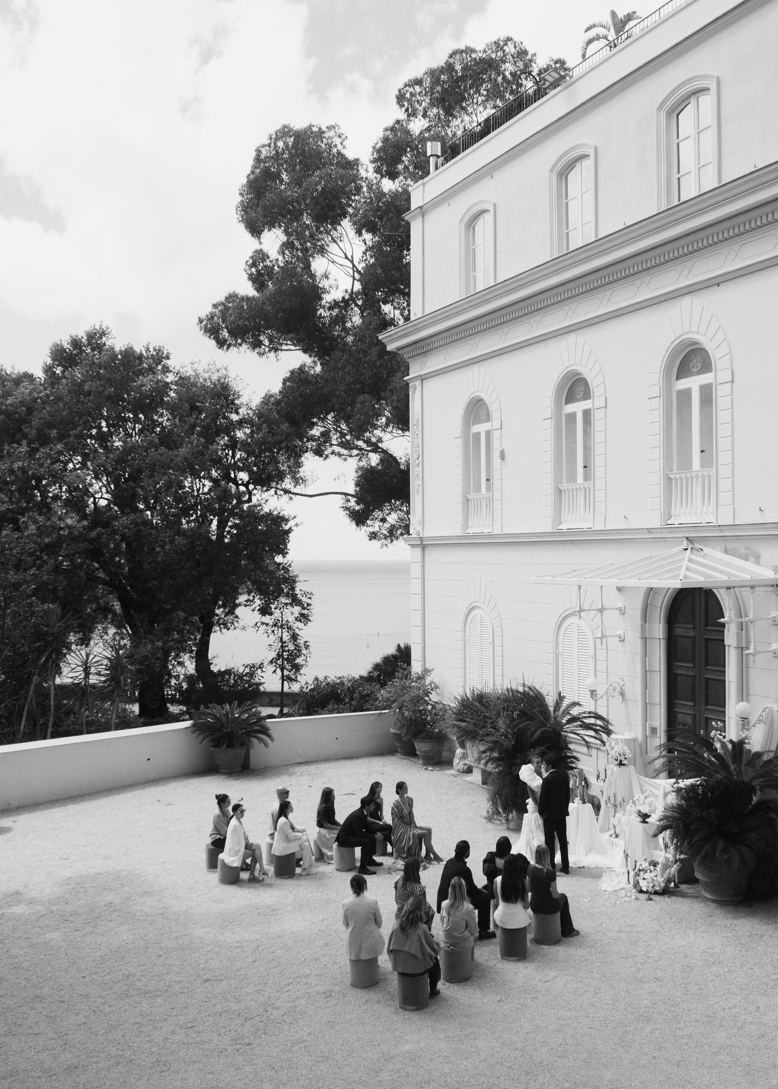 Sorrento, Villa Aster. Galina and Nikita Bykovets, a wedding photographer and videographer duo in Germany