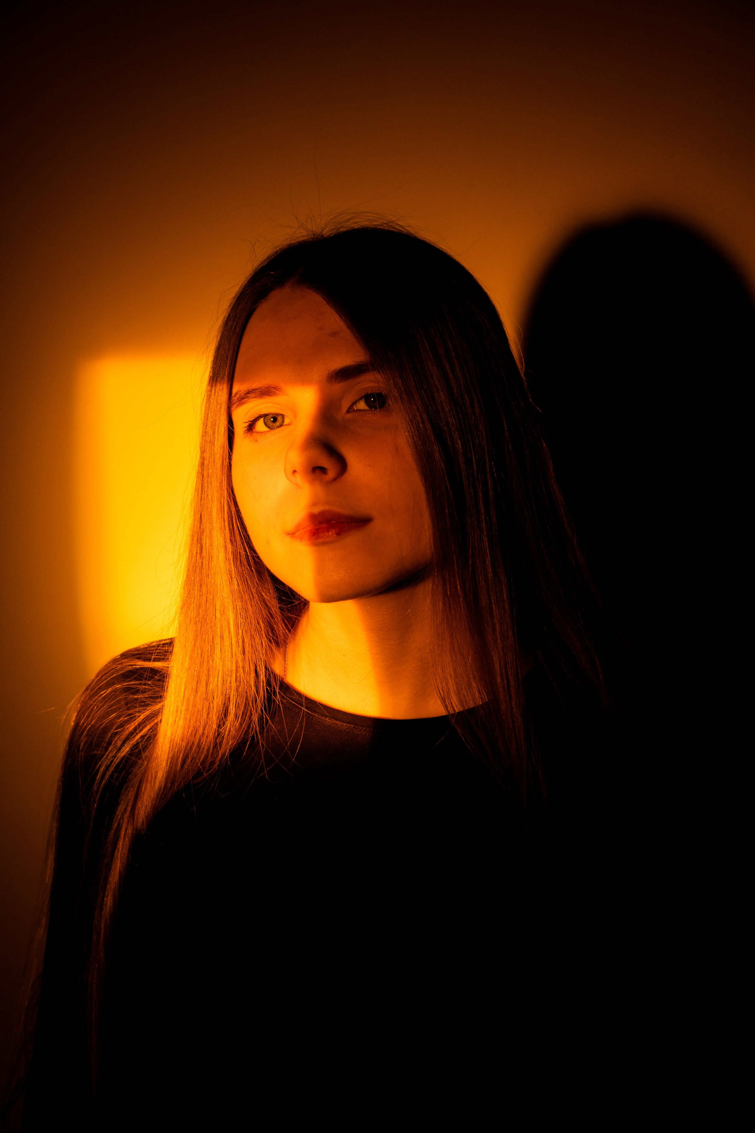 Нюта. Съёмка в студии с цветным светом. Lickord