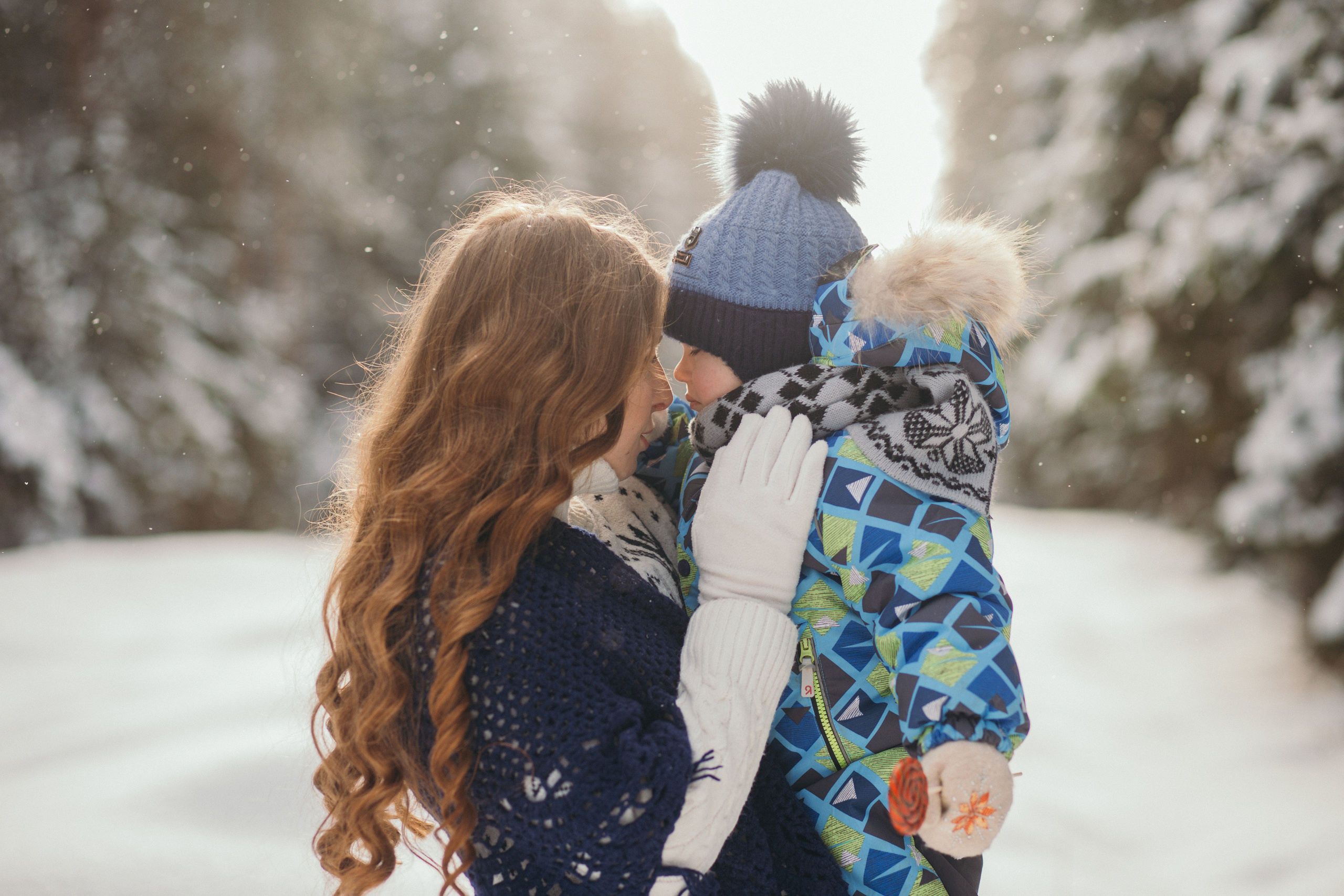 Зимняя прогулка. История про Дениса, Любу и малыша Алексея. Семейный фотограф в Вышнем Волочке — Ульяна Иванова | Фотосессии для всей семьи