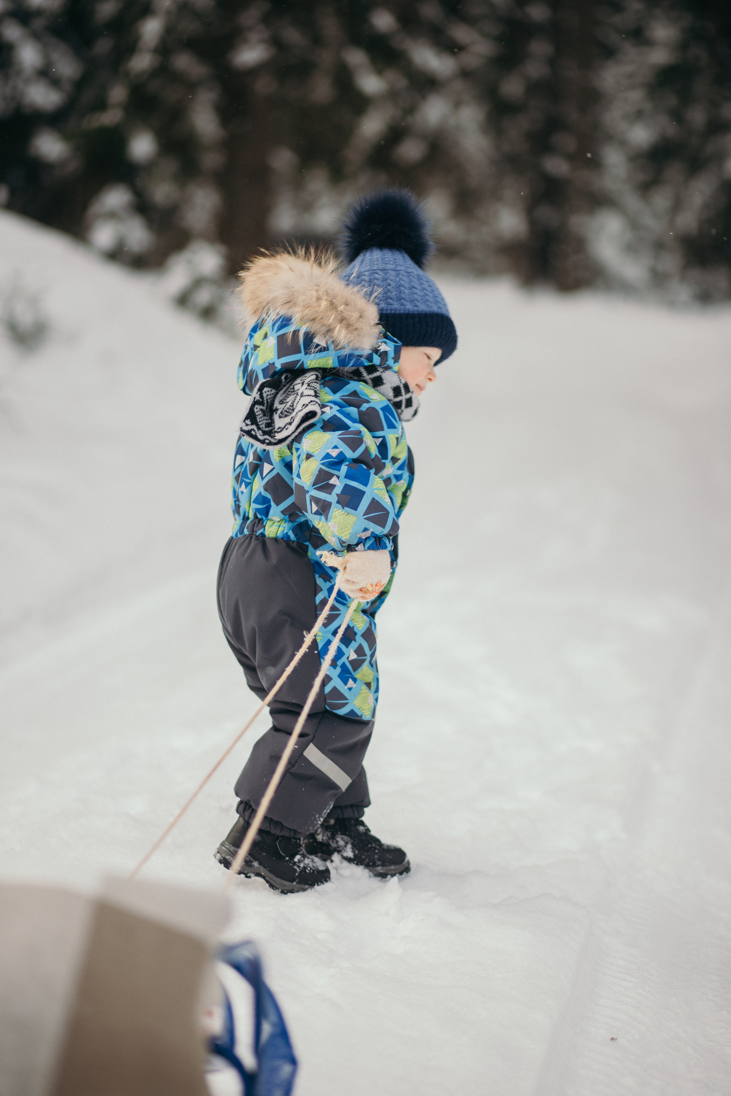 Зимняя прогулка. История про Дениса, Любу и малыша Алексея. Семейный фотограф в Вышнем Волочке — Ульяна Иванова | Фотосессии для всей семьи