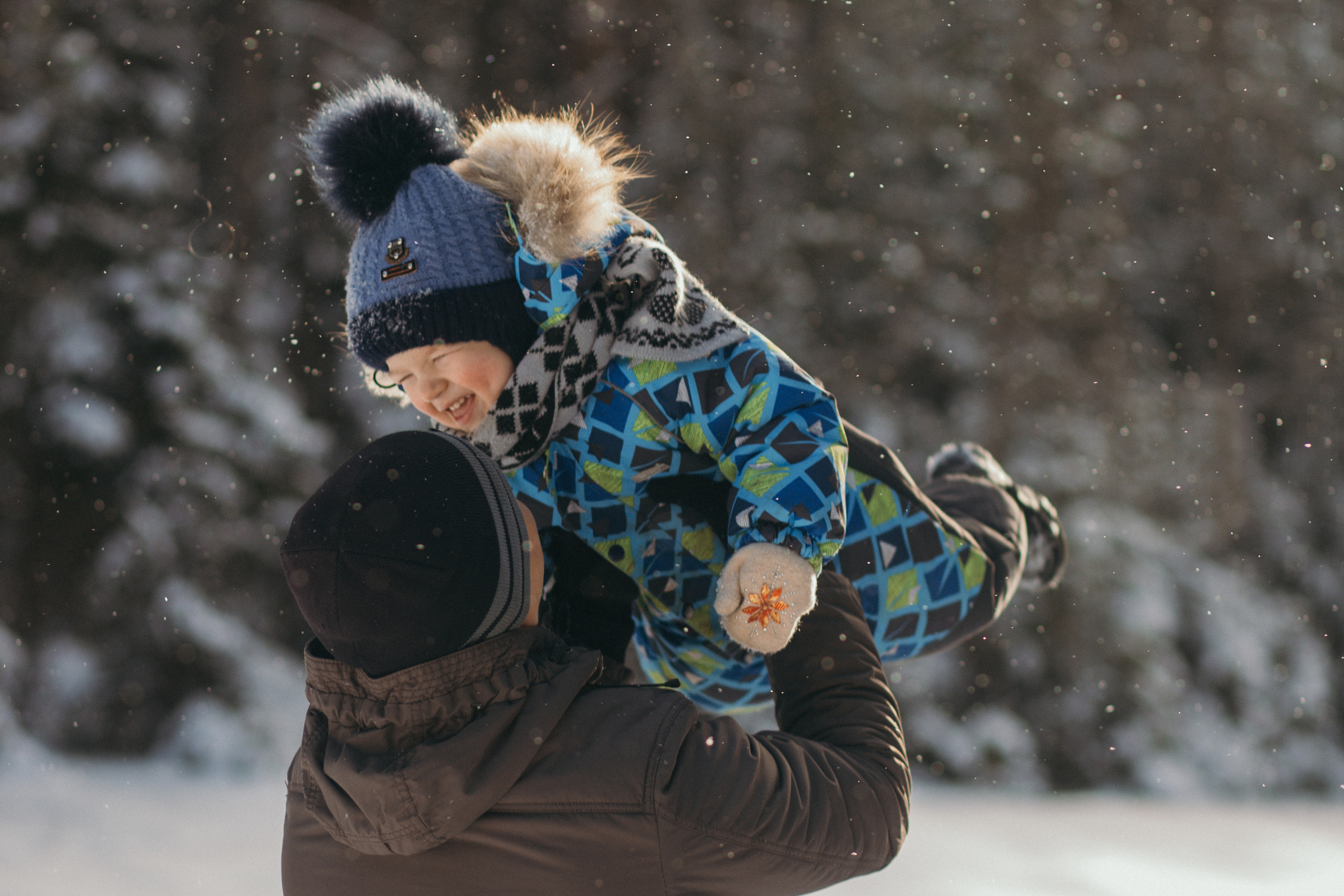 Зимняя прогулка. История про Дениса, Любу и малыша Алексея. Семейный фотограф в Вышнем Волочке — Ульяна Иванова | Фотосессии для всей семьи