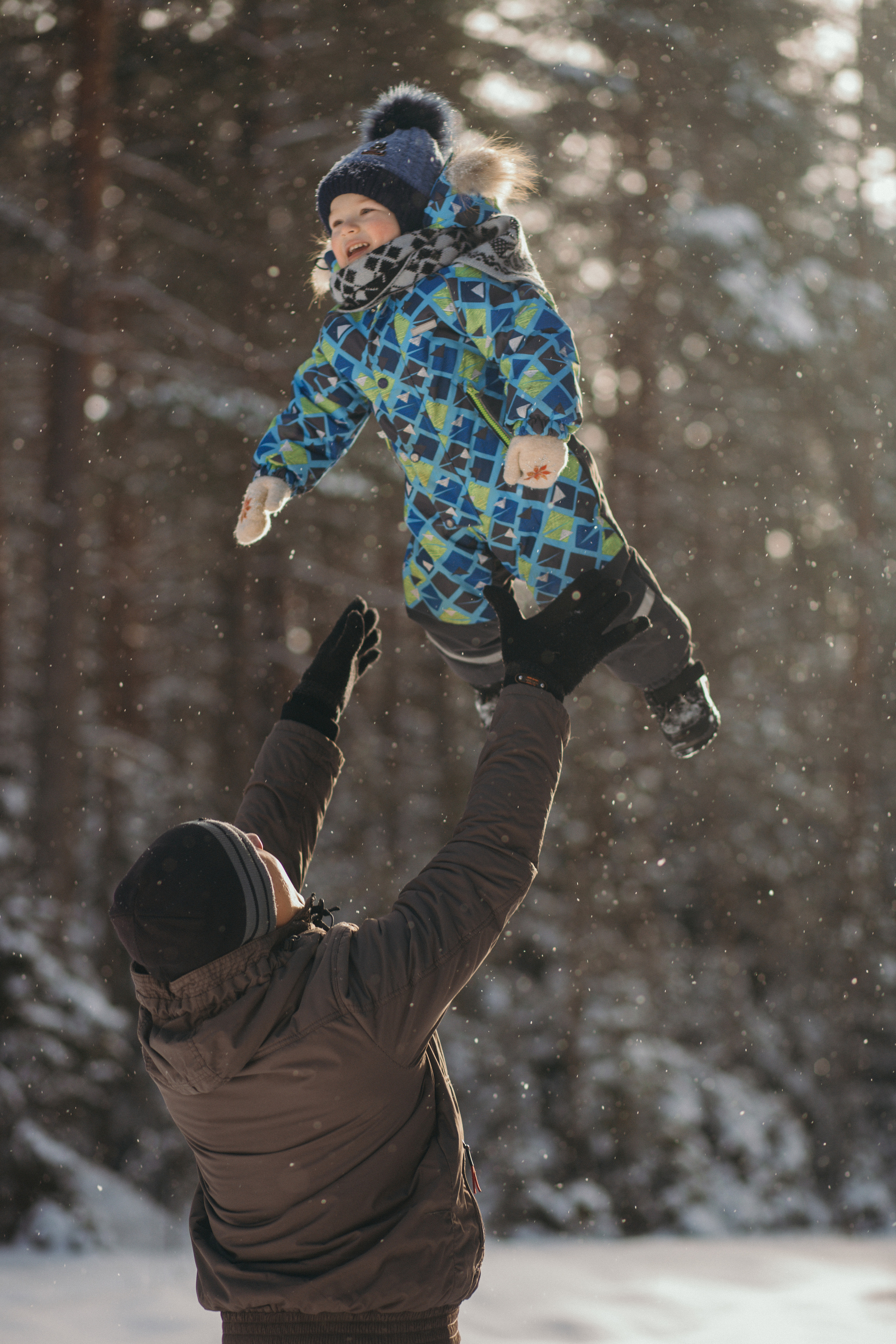 Зимняя прогулка. История про Дениса, Любу и малыша Алексея. Семейный фотограф в Вышнем Волочке — Ульяна Иванова | Фотосессии для всей семьи