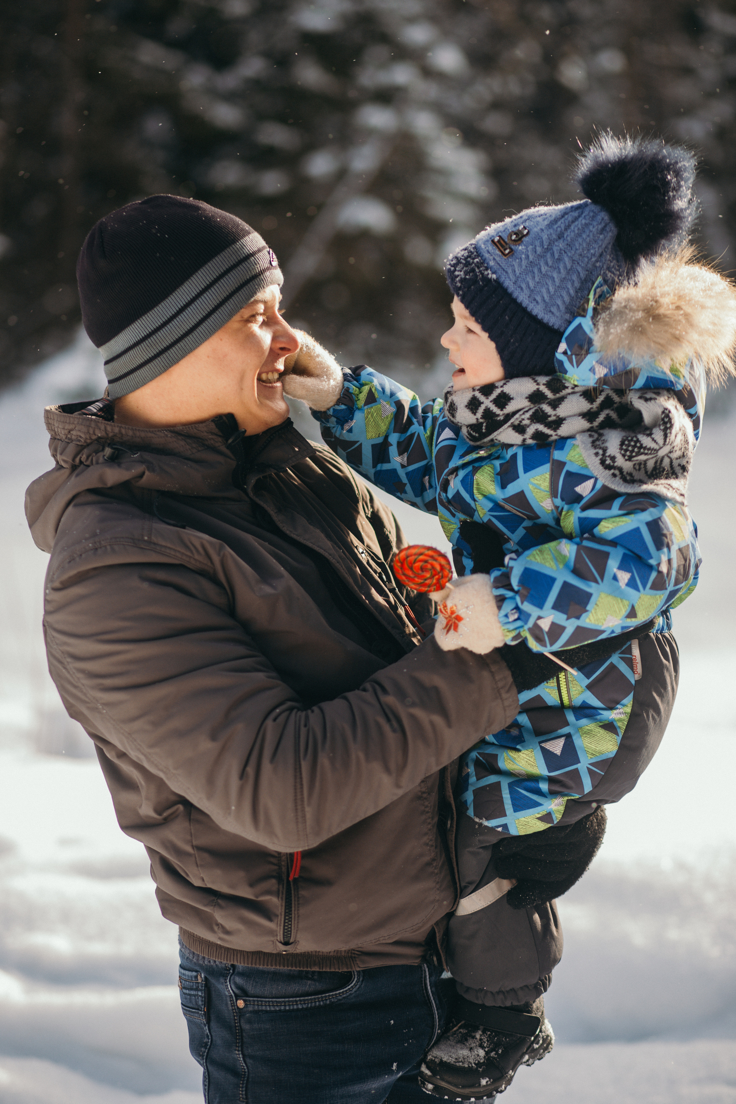 Зимняя прогулка. История про Дениса, Любу и малыша Алексея. Семейный фотограф в Вышнем Волочке — Ульяна Иванова | Фотосессии для всей семьи