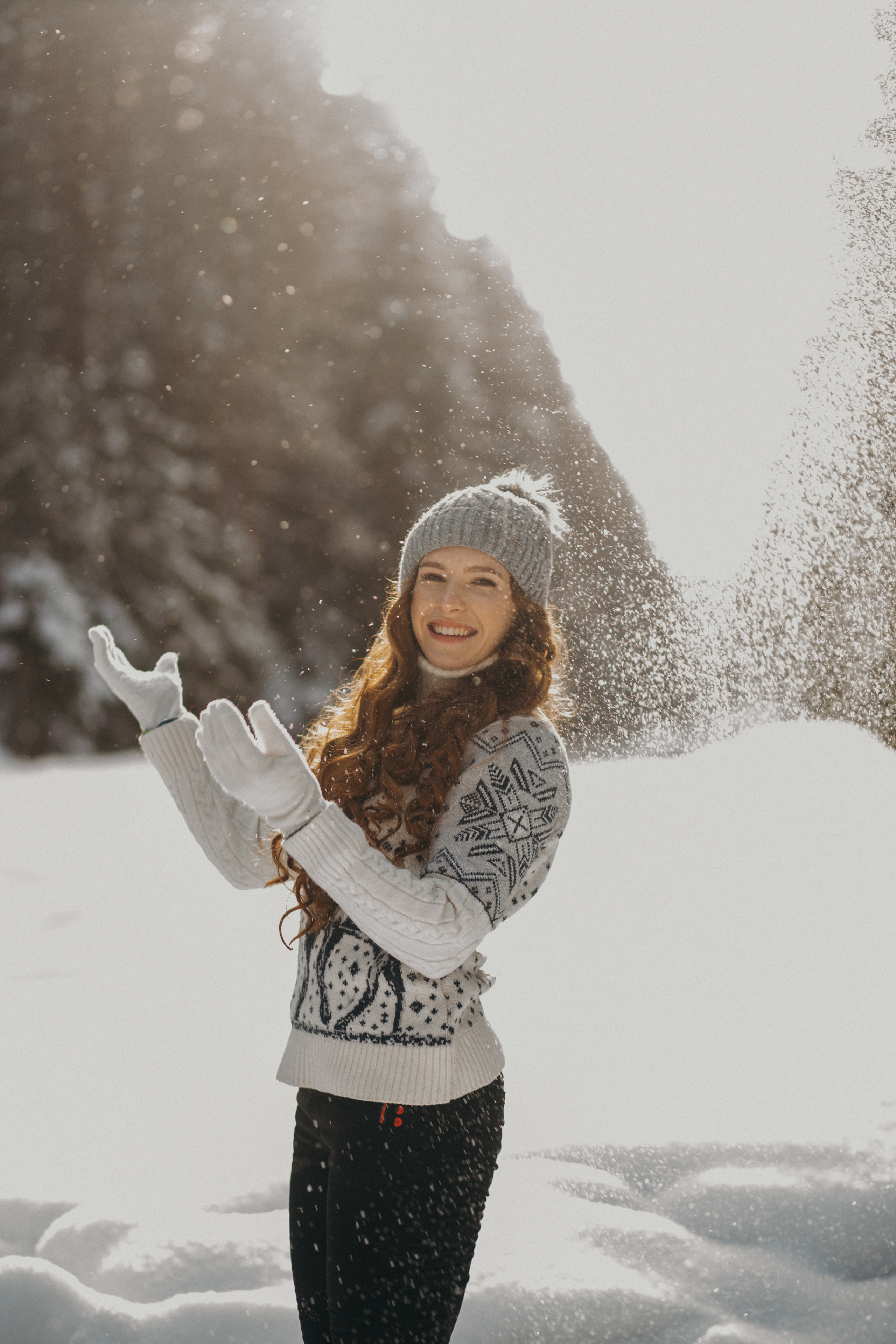 Зимняя прогулка. История про Дениса, Любу и малыша Алексея. Семейный фотограф в Вышнем Волочке — Ульяна Иванова | Фотосессии для всей семьи