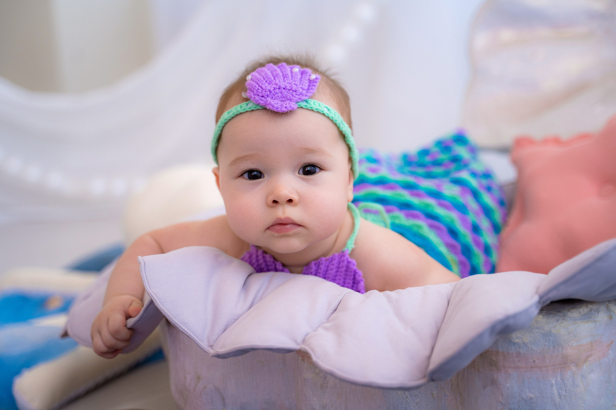 Русалочка. Фотостудия Малина в городе Улан-Удэ. Фотограф Ирина Жарникова