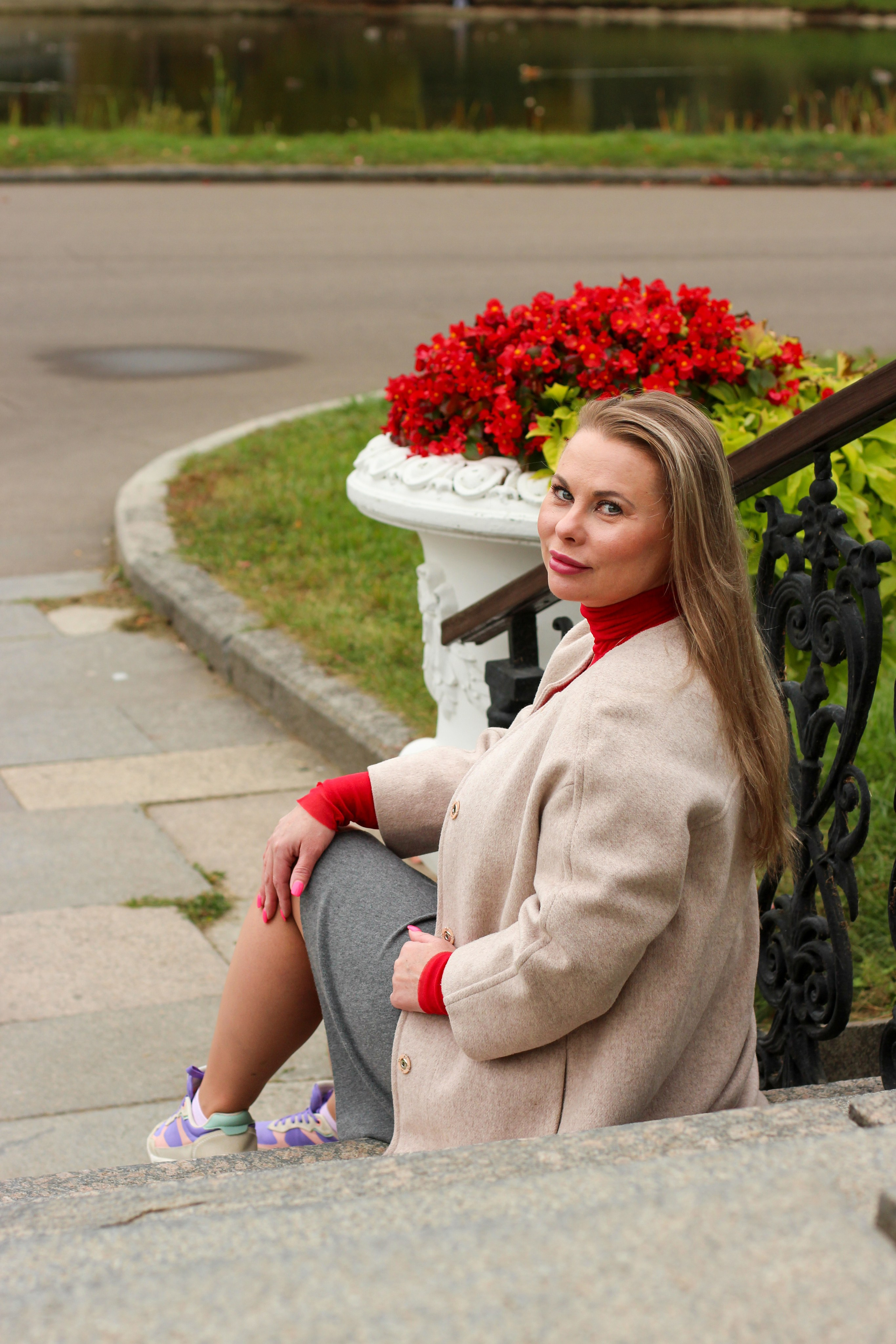 Мария на прогулке в Ботаническом саду. Ваш личный фотограф в Москве Мила