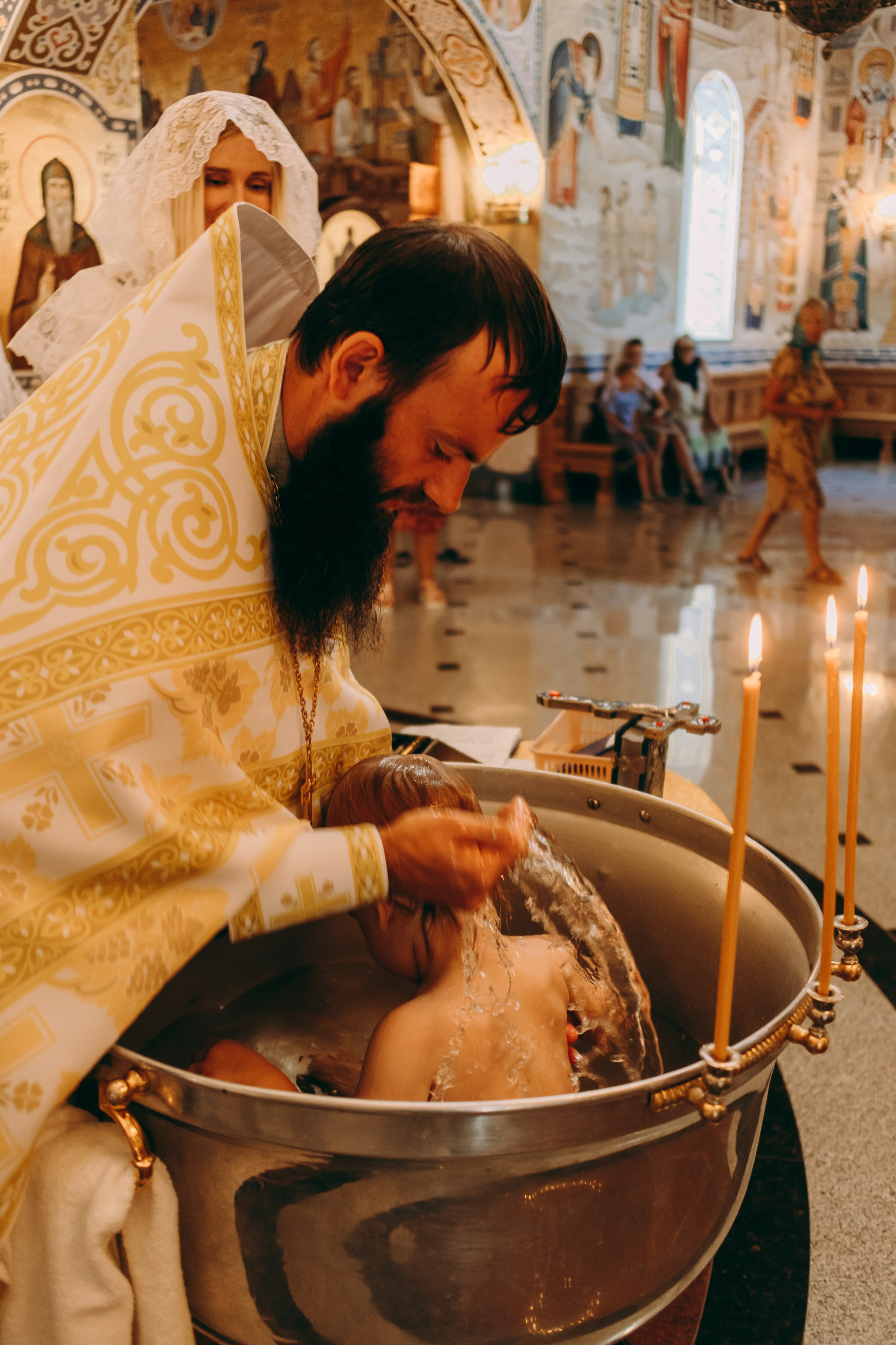 Торжество крещения. Фотограф в Анапе Климушина Ангелина